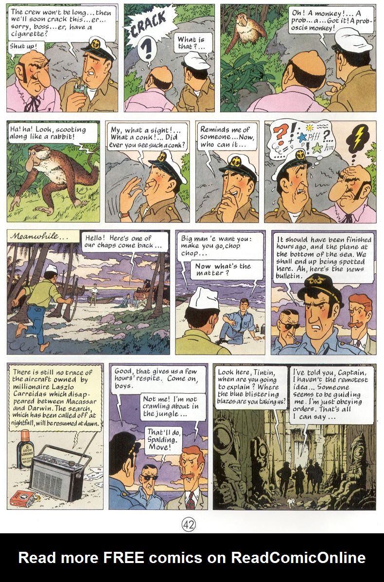 The Adventures of Tintin #22 #22 - English 43