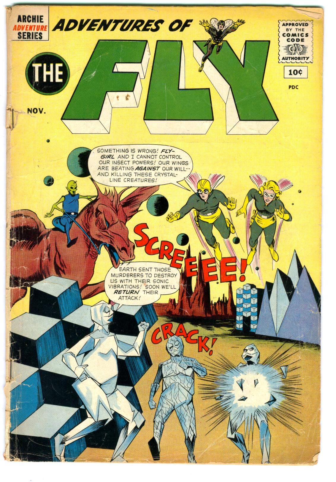 Read online Adventures of the Fly comic -  Issue #16 - 1