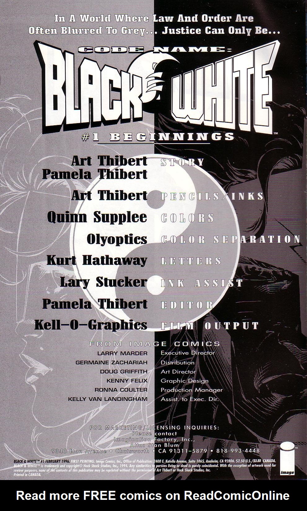 Read online Black & White (1996) comic -  Issue # Full - 2