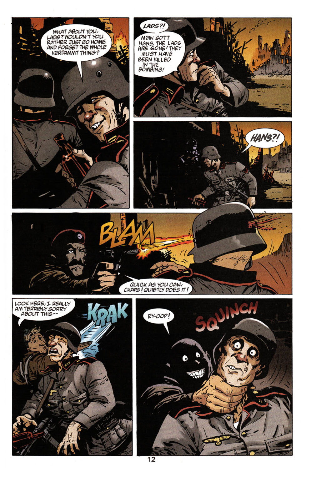 Read online Adventures in the Rifle Brigade comic -  Issue #1 - 13