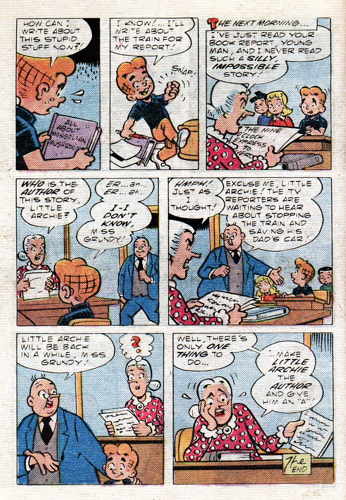 Read online Little Archie Comics Digest Magazine comic -  Issue #33 - 95