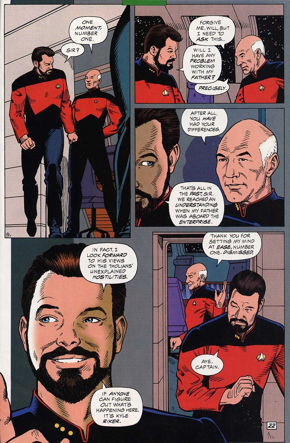 Read online Star Trek: The Next Generation (1989) comic -  Issue #71 - 22