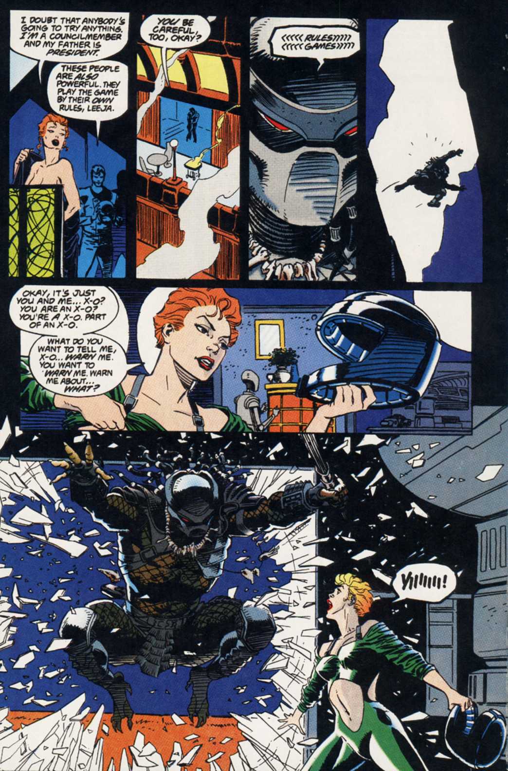 Read online Predator vs. Magnus Robot Fighter comic -  Issue #1 - 19