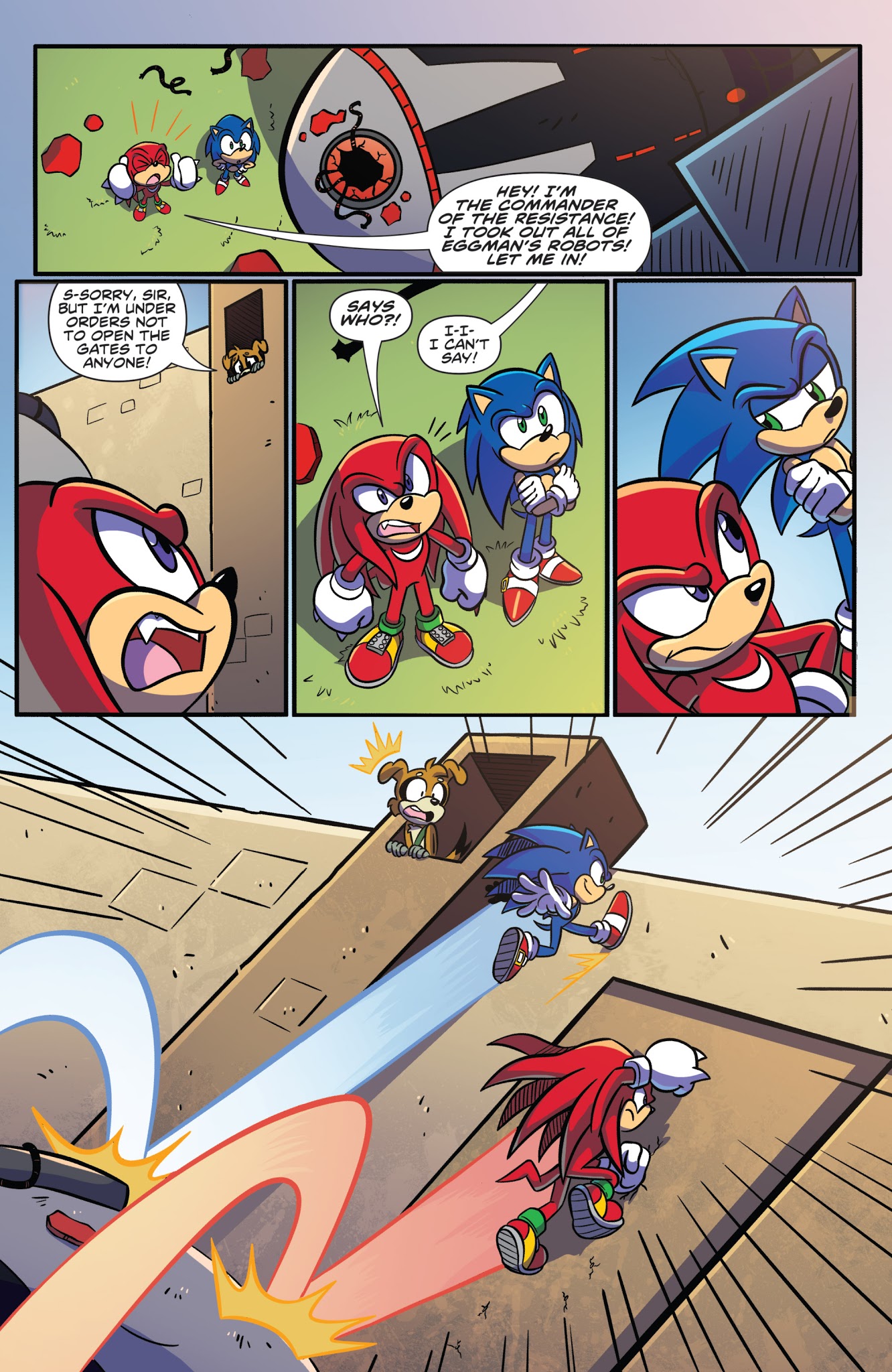 Read online Sonic the Hedgehog (2018) comic -  Issue #3 - 5