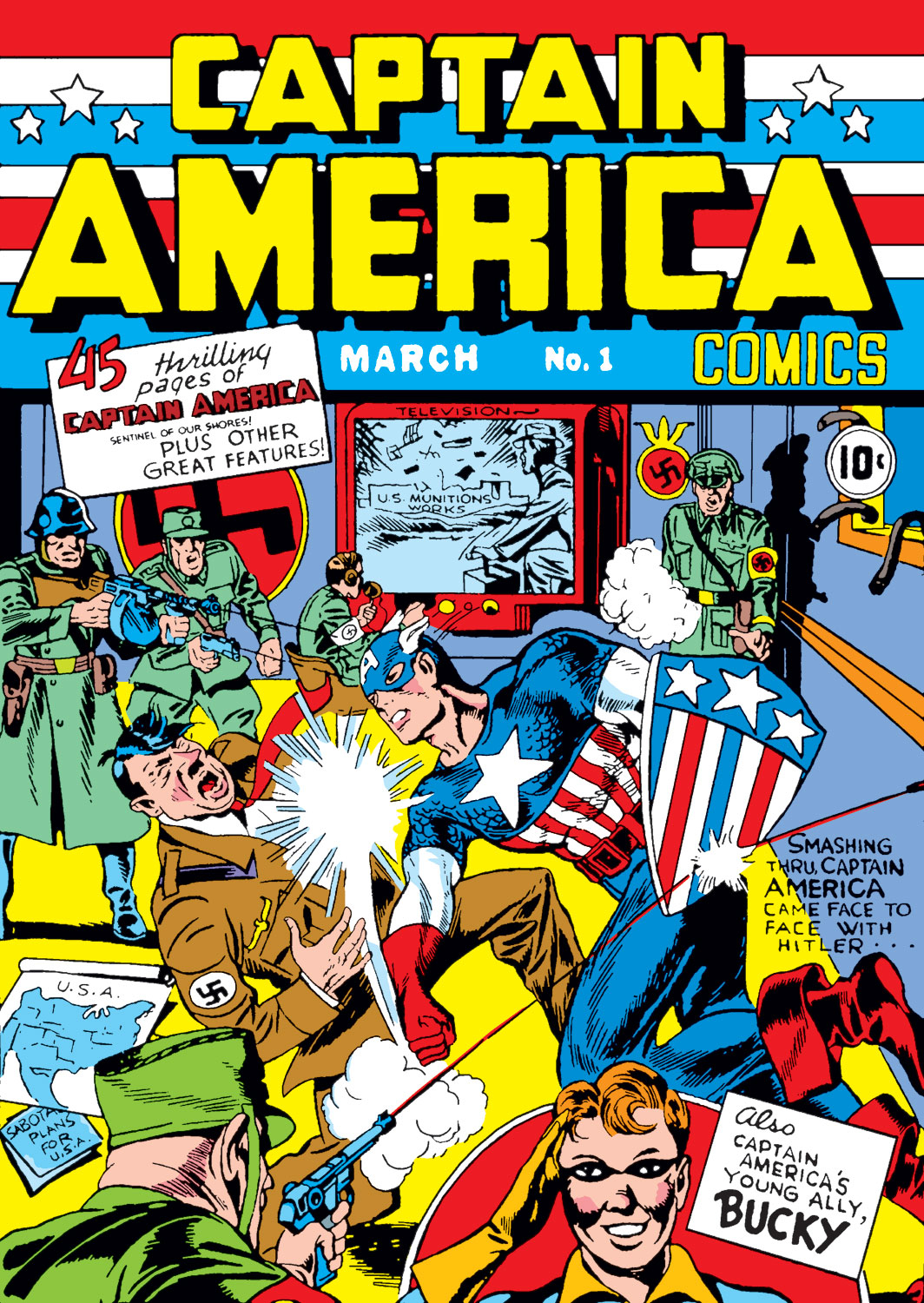 Captain america comics #1 read online