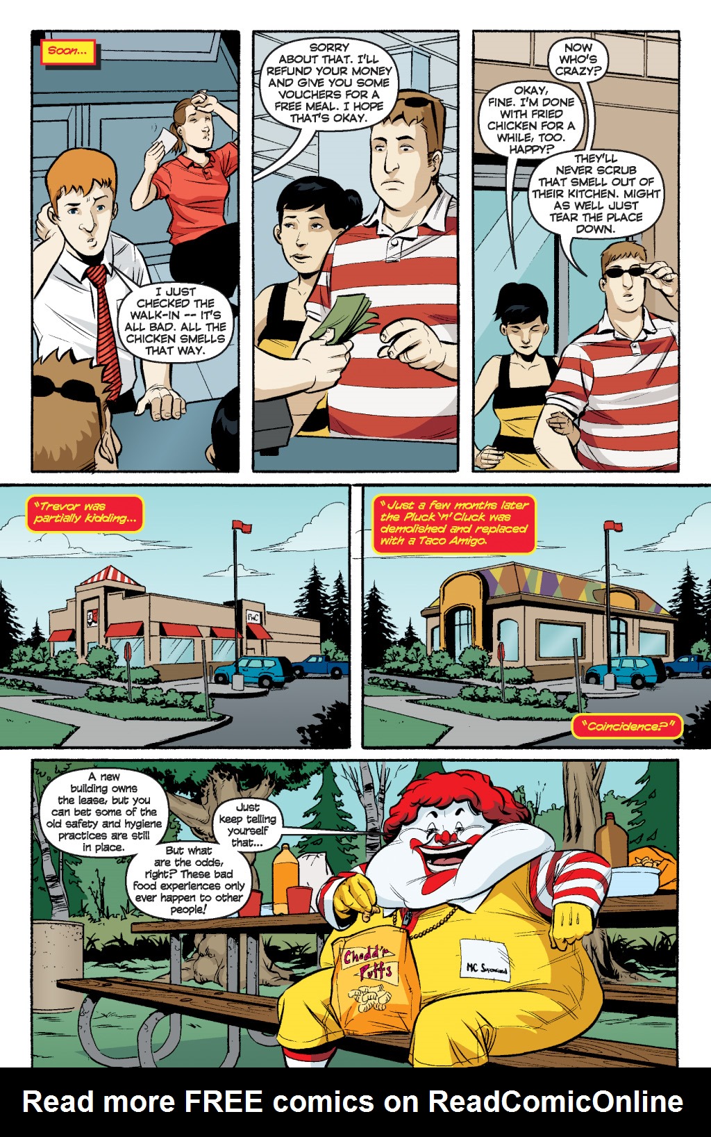 Read online Supersized: Strange Tales from a Fast-Food Culture comic -  Issue # TPB - 45