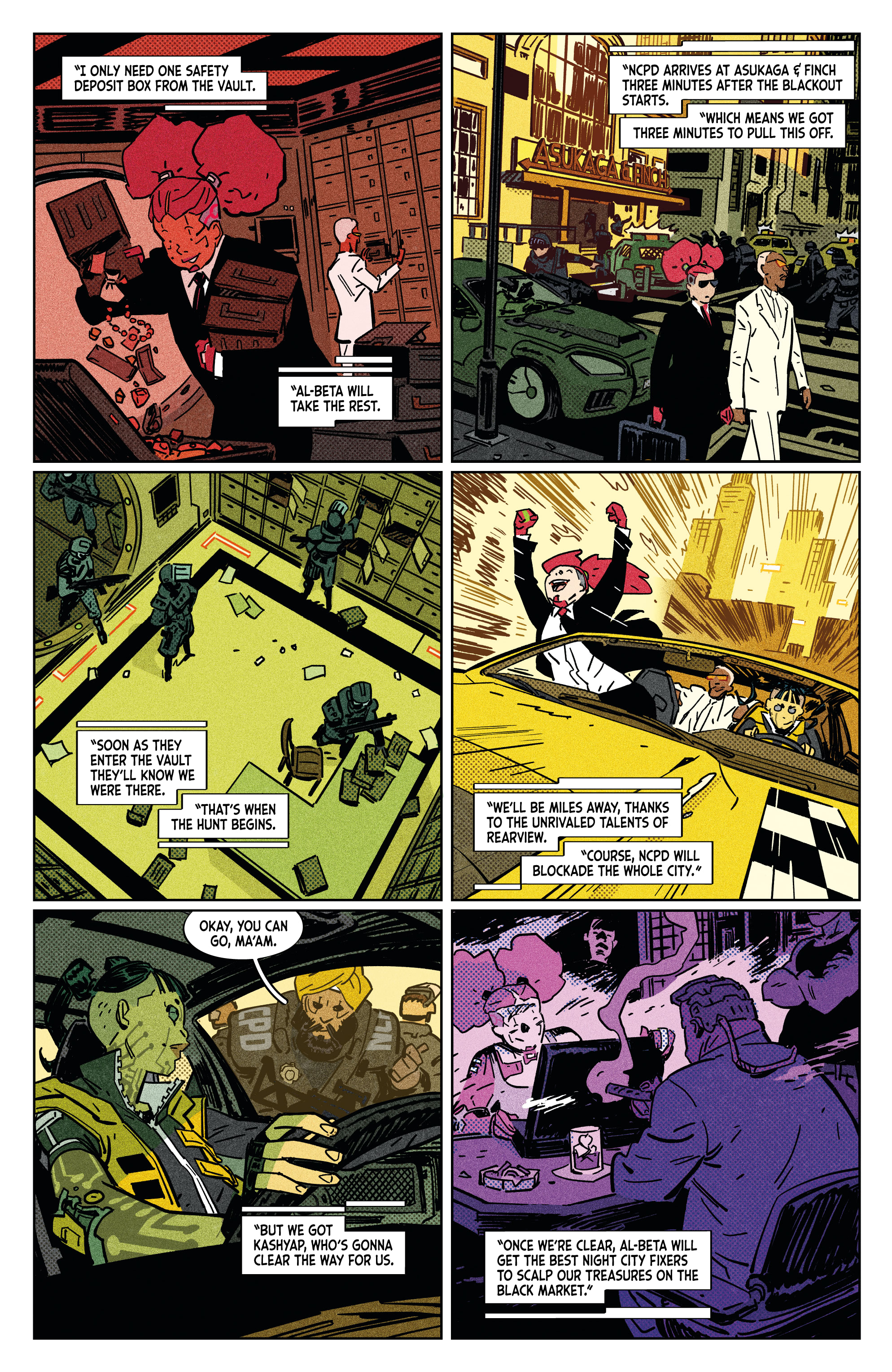 Read online Cyberpunk 2077: Blackout comic -  Issue #2 - 23