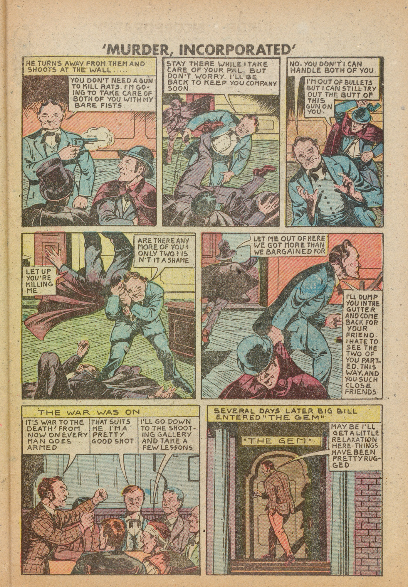 Read online Murder Incorporated (1948) comic -  Issue #9 - 27