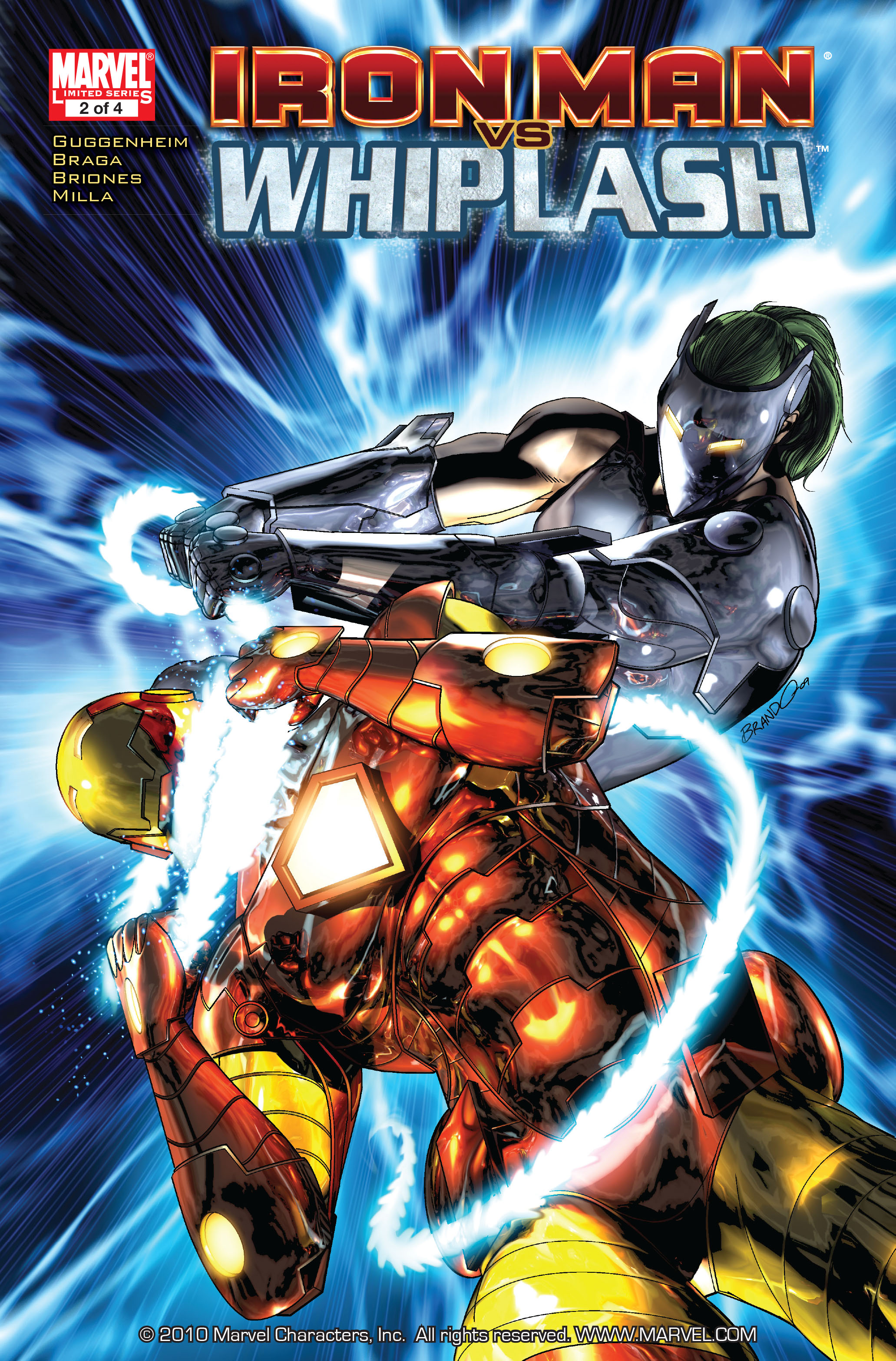 Read online Iron Man vs. Whiplash comic -  Issue #2 - 1