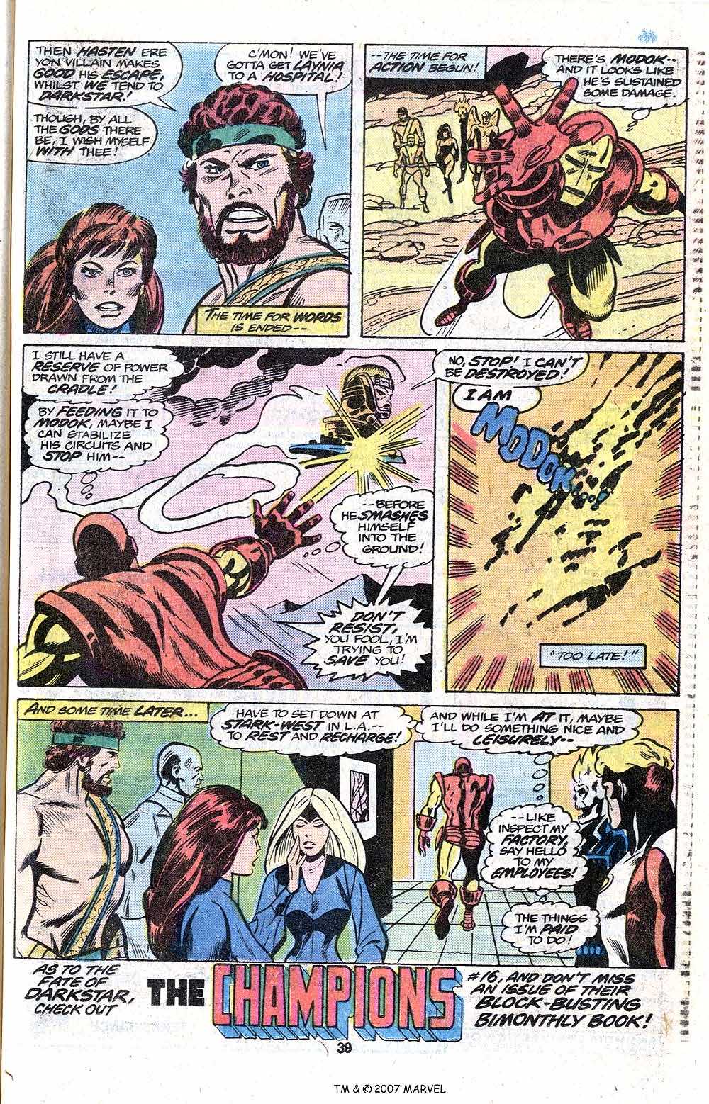 Read online Iron Man (1968) comic -  Issue # Annual 4 - 41