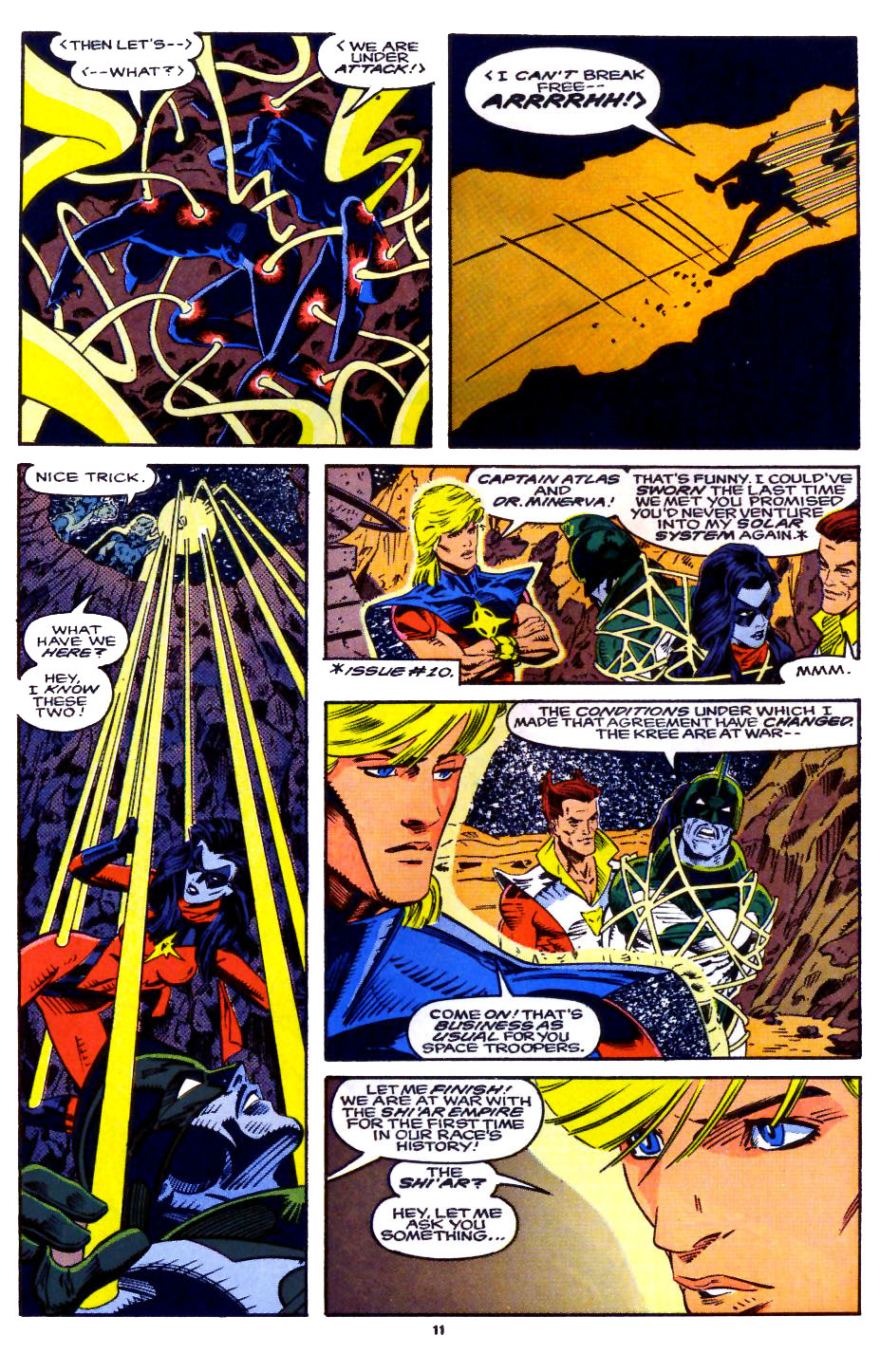 Read online Quasar comic -  Issue #32 - 9