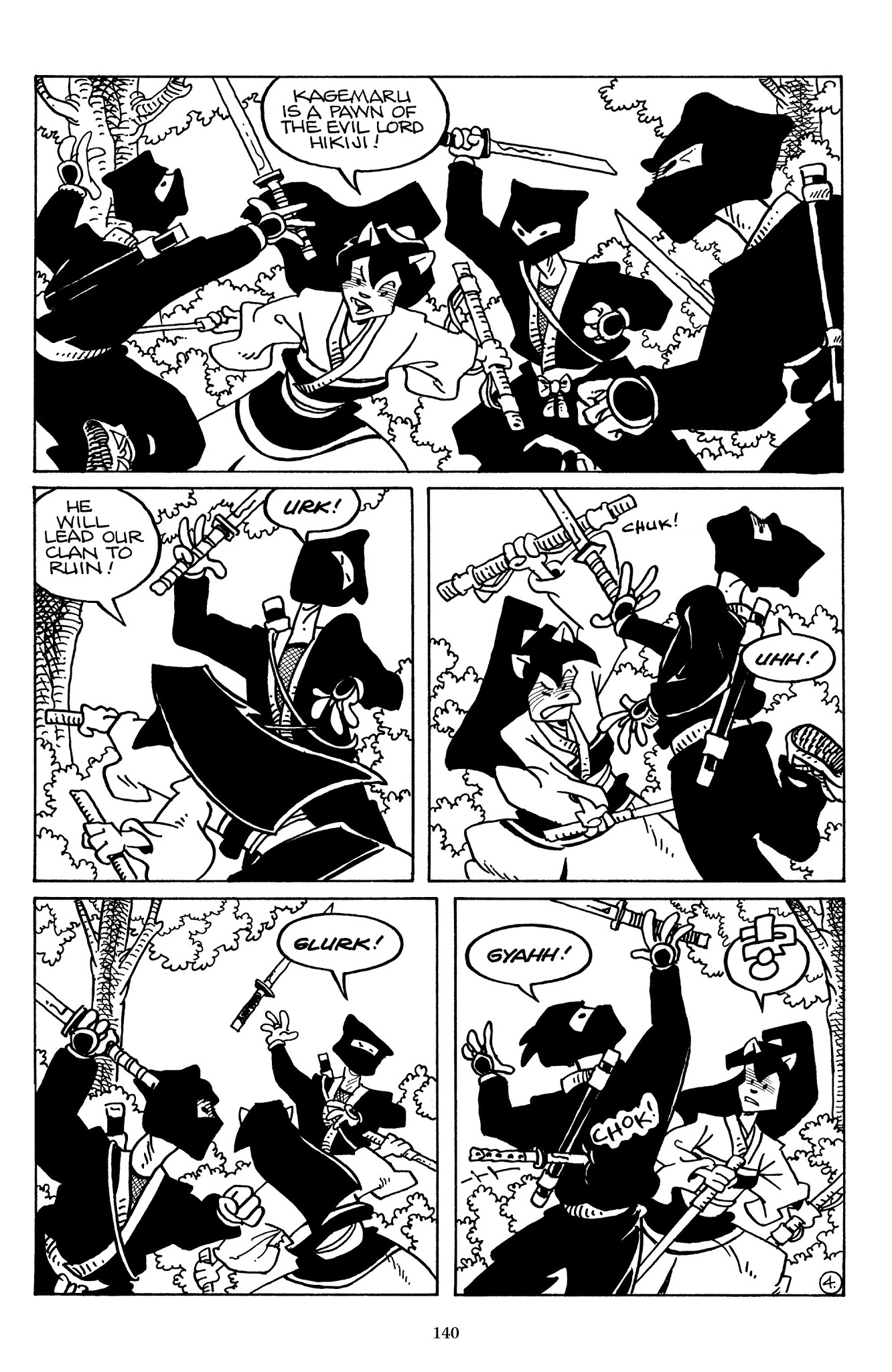 Read online The Usagi Yojimbo Saga comic -  Issue # TPB 6 - 139