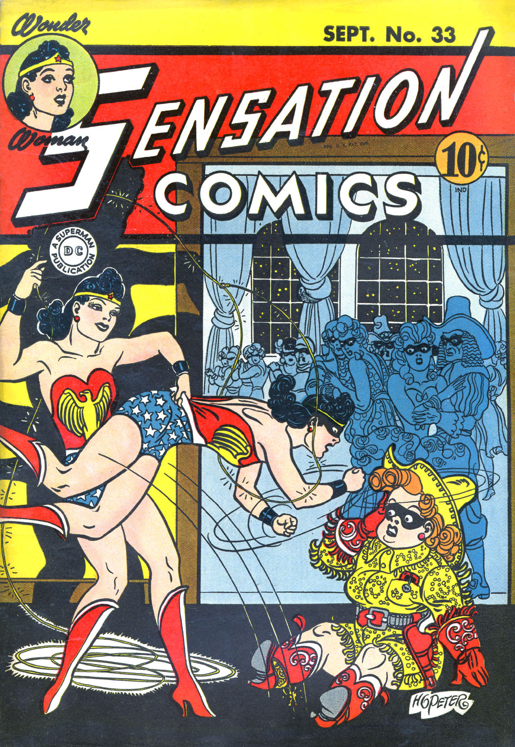 Read online Sensation (Mystery) Comics comic -  Issue #33 - 1