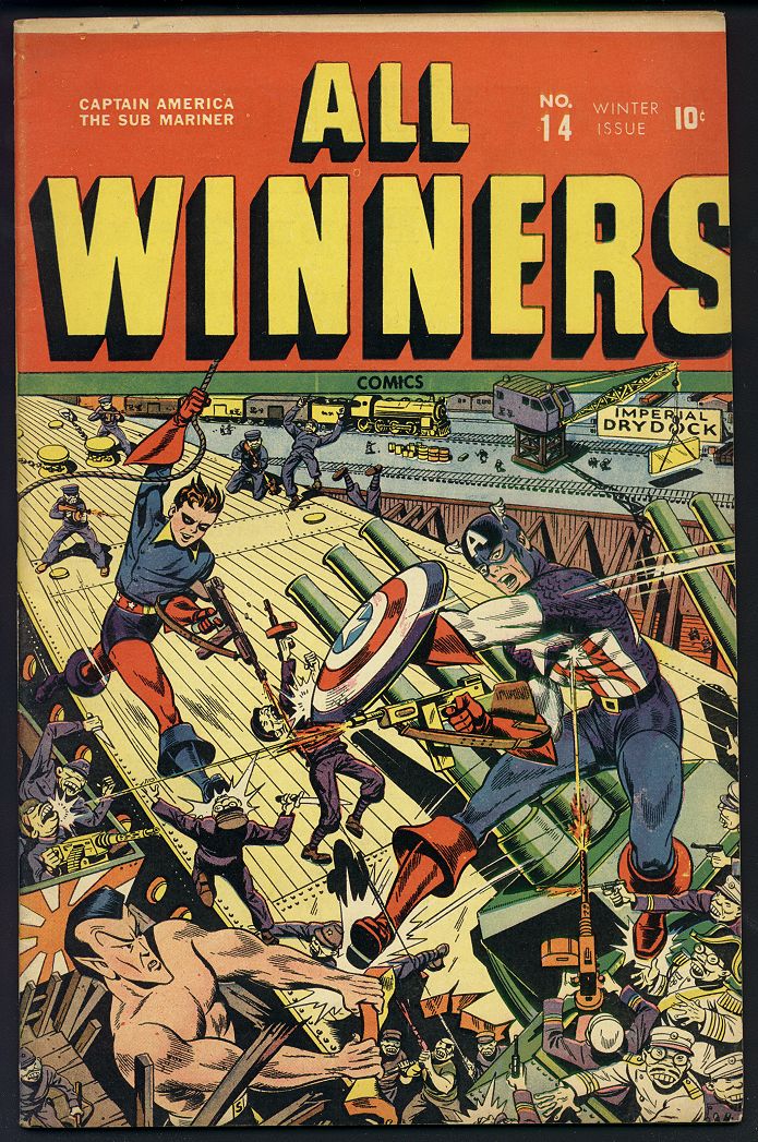Read online All-Winners Comics comic -  Issue #14 - 1