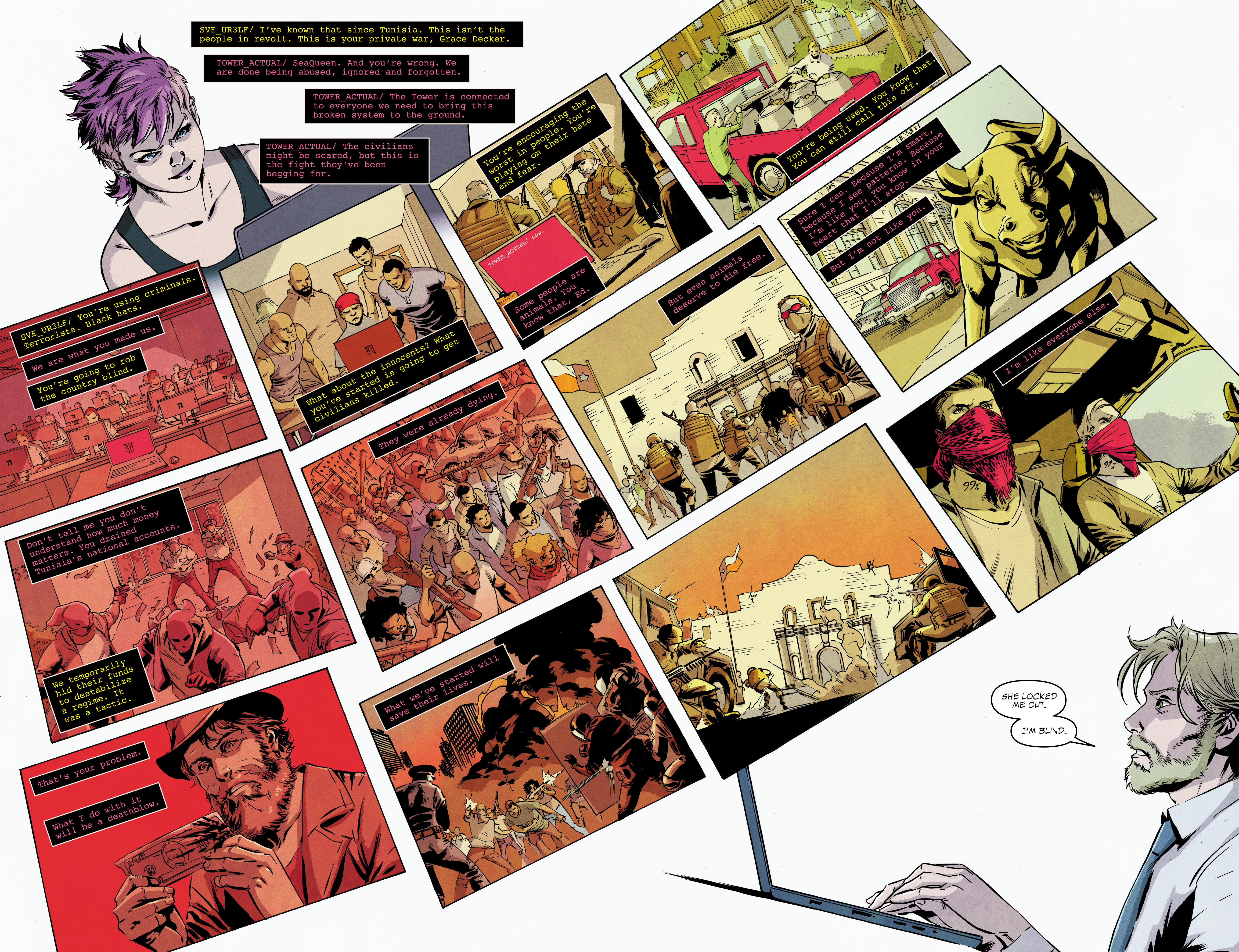 Read online Hacktivist Volume 2 comic -  Issue #5 - 20