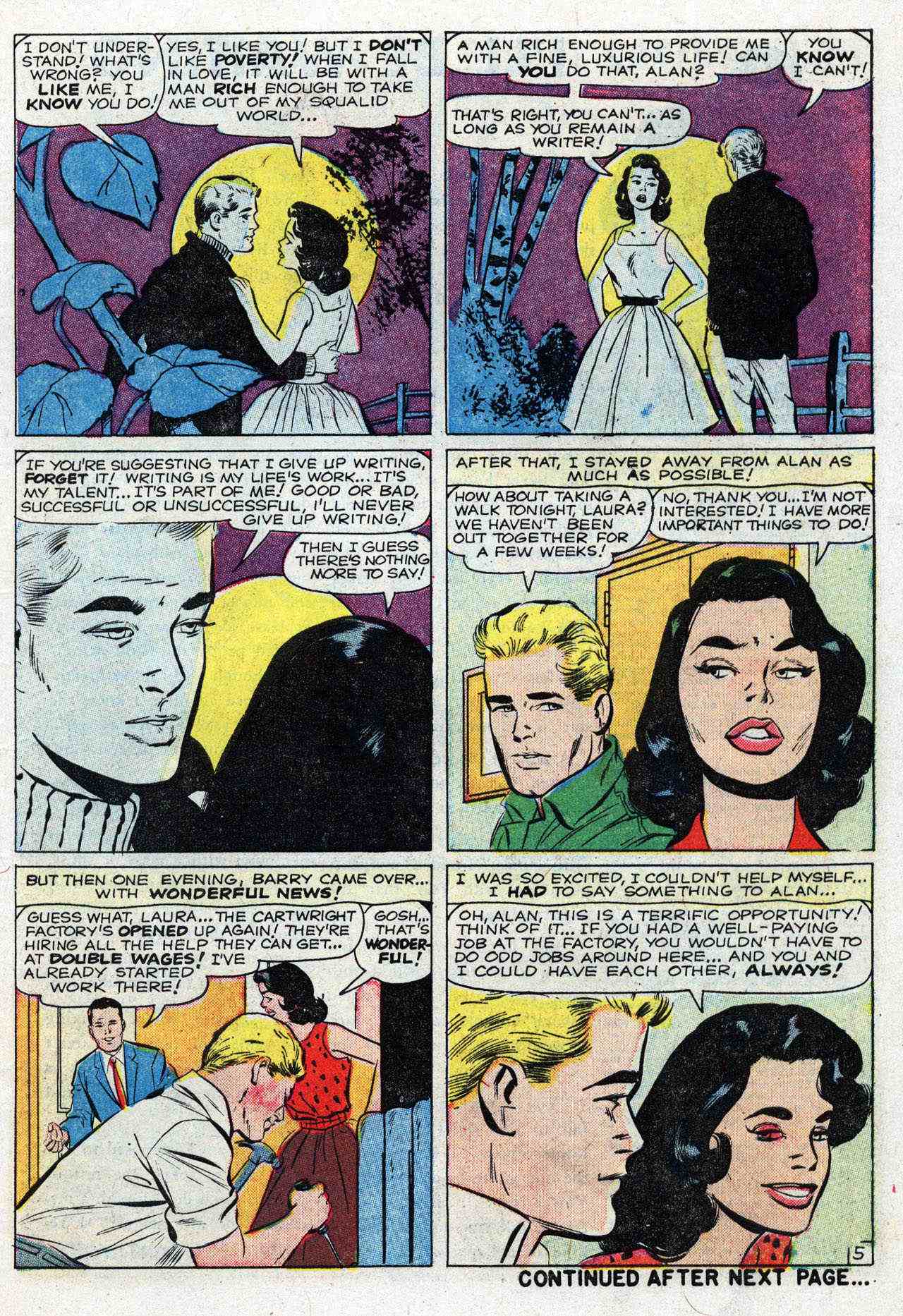 Read online Love Romances comic -  Issue #92 - 7