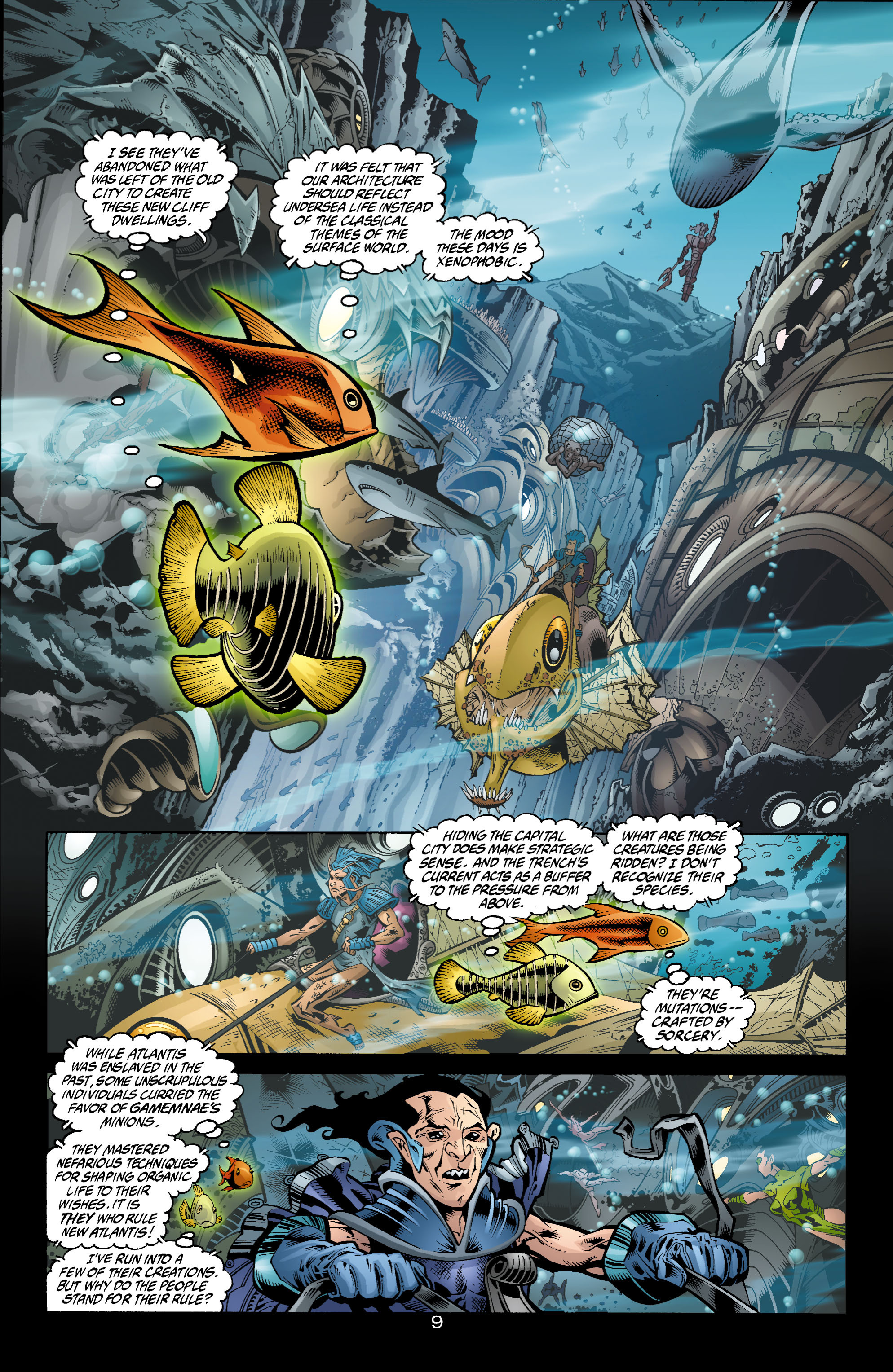 Read online Aquaman (2003) comic -  Issue #4 - 10