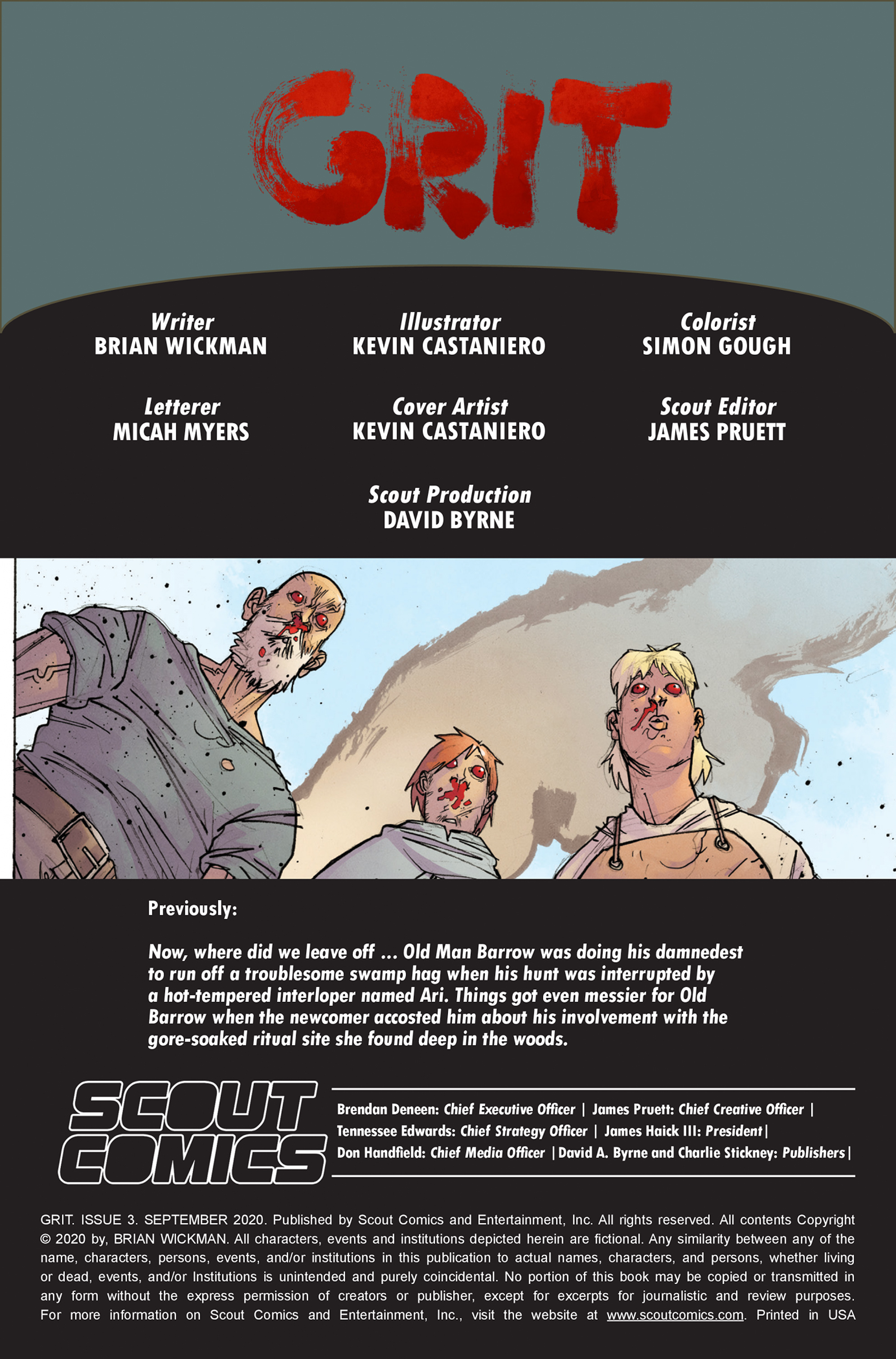 Read online Grit comic -  Issue #3 - 2