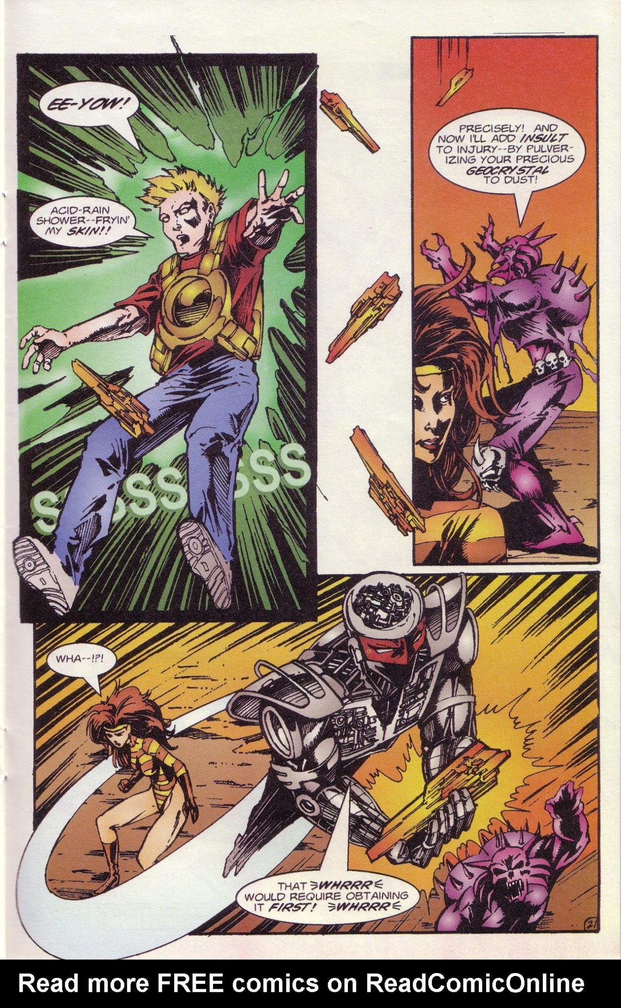 Read online Zen Intergalactic Ninja Color comic -  Issue #2 - 23