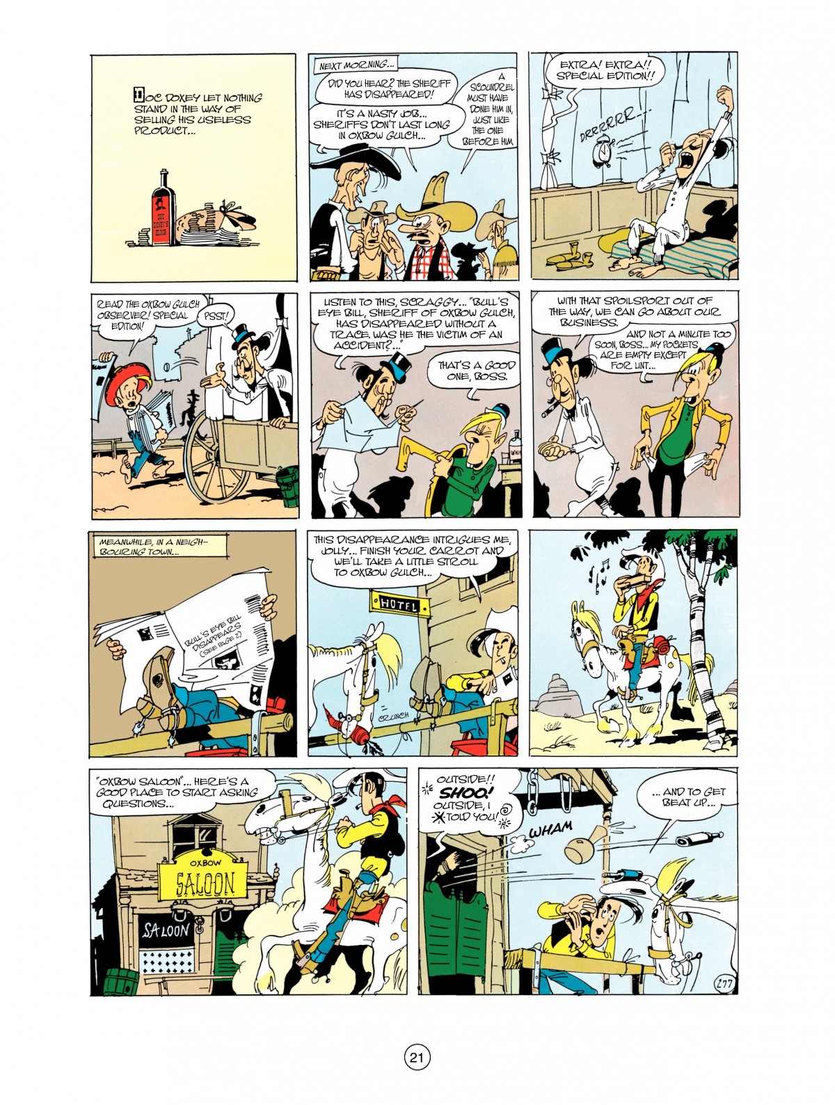 Read online A Lucky Luke Adventure comic -  Issue #38 - 21