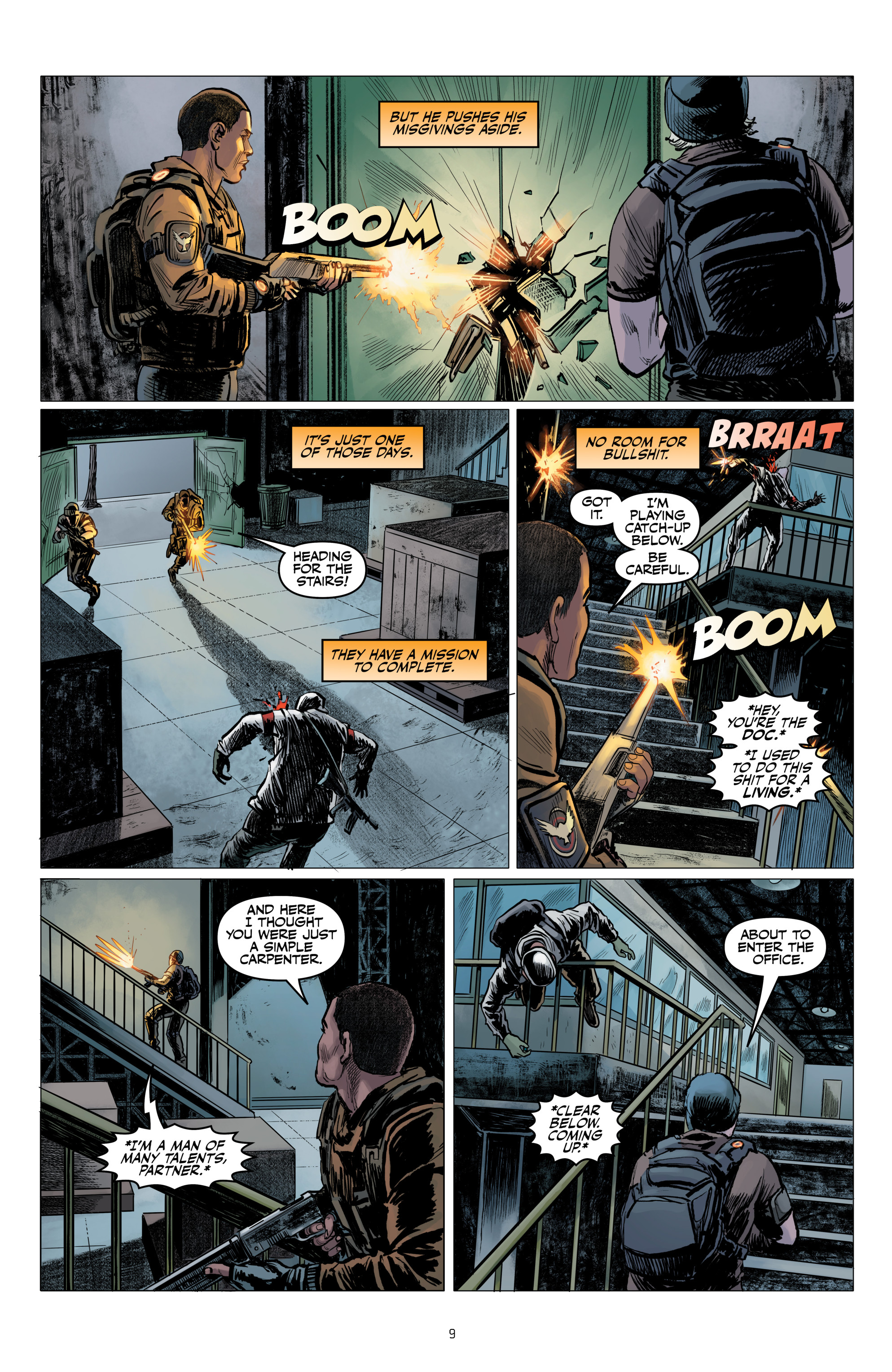 Read online Tom Clancy's The Division: Extremis Malis comic -  Issue # _TPB - 10