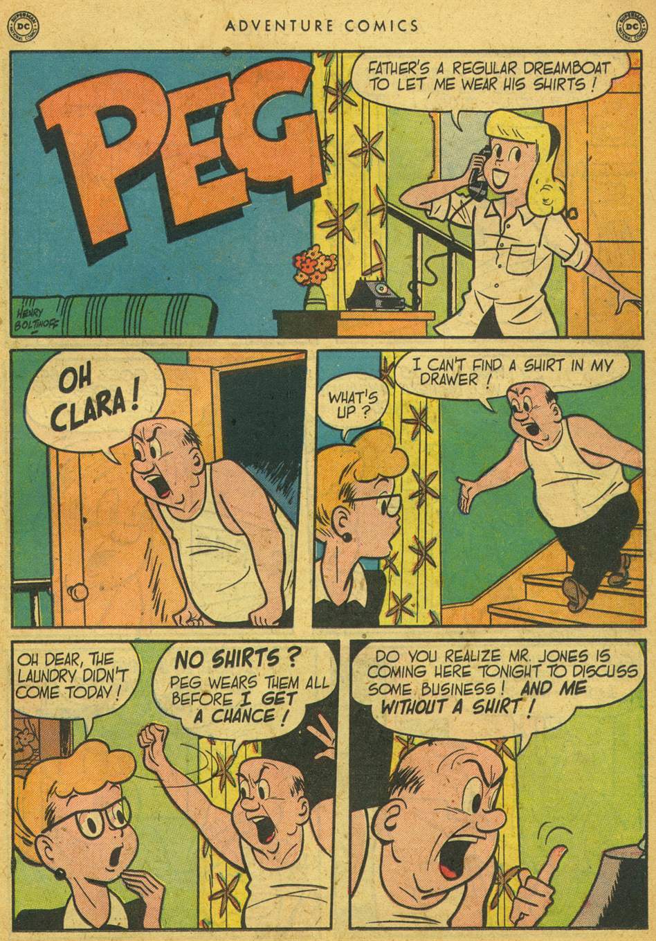 Read online Adventure Comics (1938) comic -  Issue #164 - 35