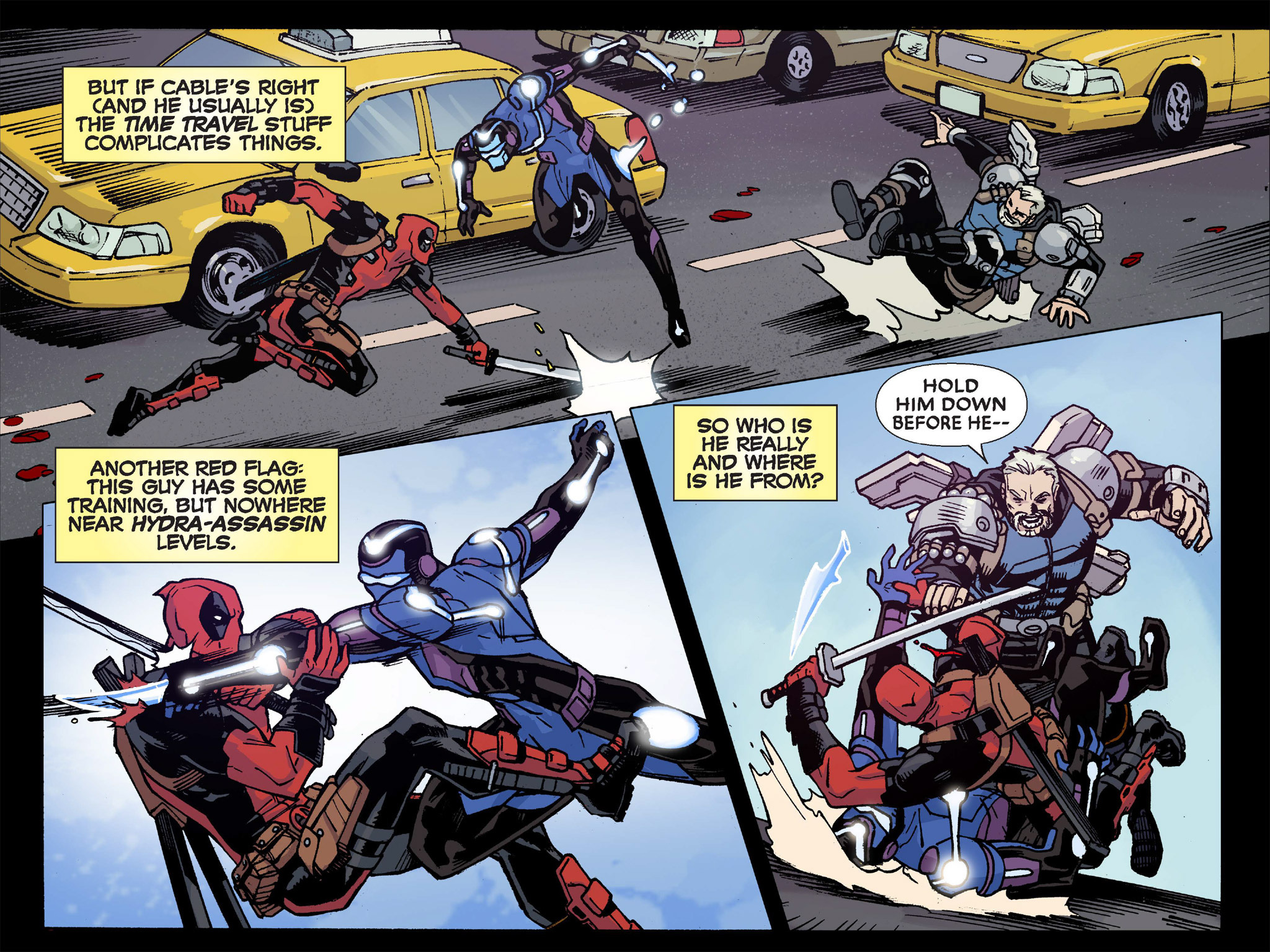 Read online Deadpool & Cable: Split Second Infinite Comic comic -  Issue #3 - 15