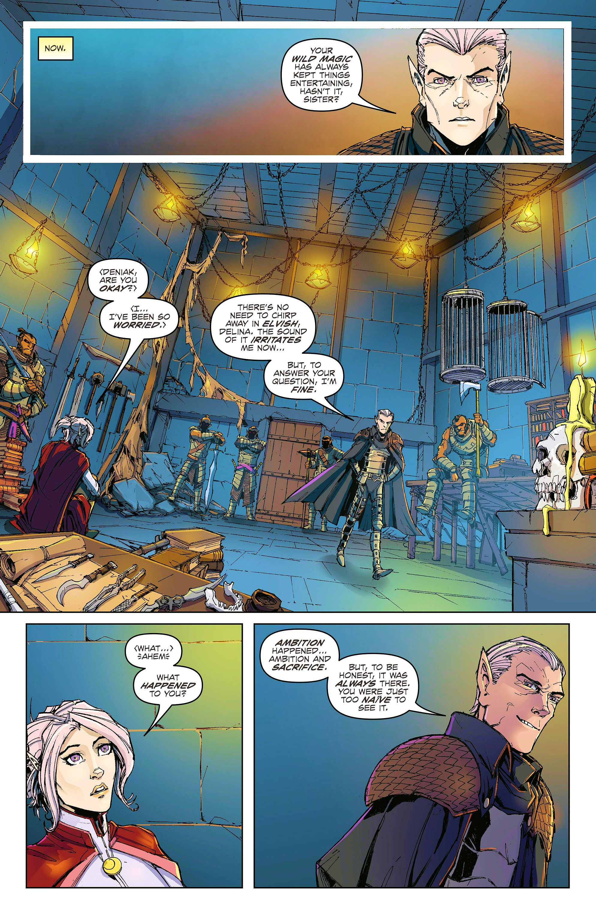 Read online Dungeons & Dragons: Legends of Baldur's Gate comic -  Issue #4 - 6