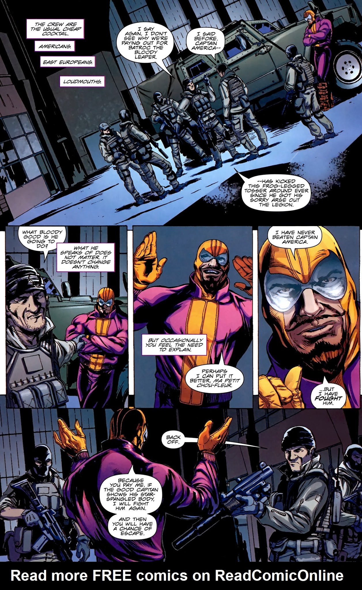 Read online Captain America And Batroc comic -  Issue # Full - 9