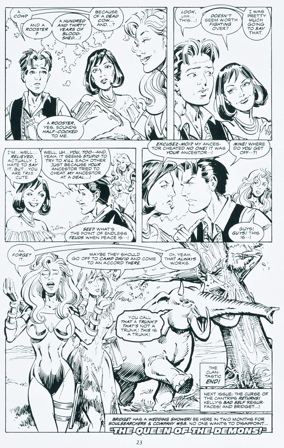 Read online Soulsearchers and Company comic -  Issue #57 - 24