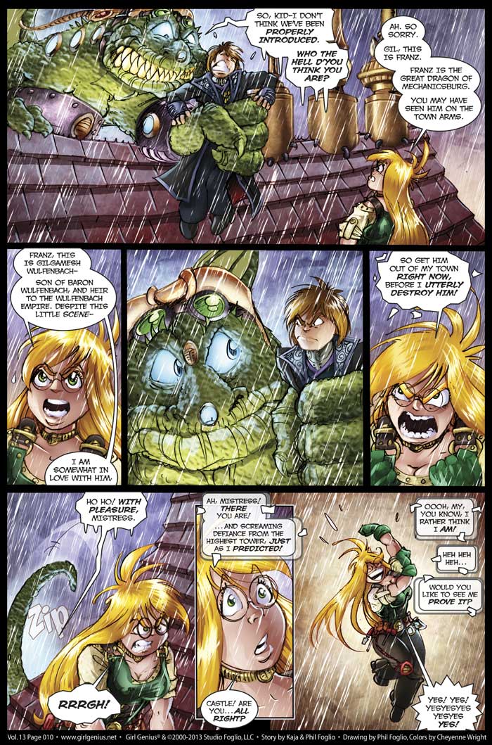 Read online Girl Genius (2002) comic -  Issue #13 - 11
