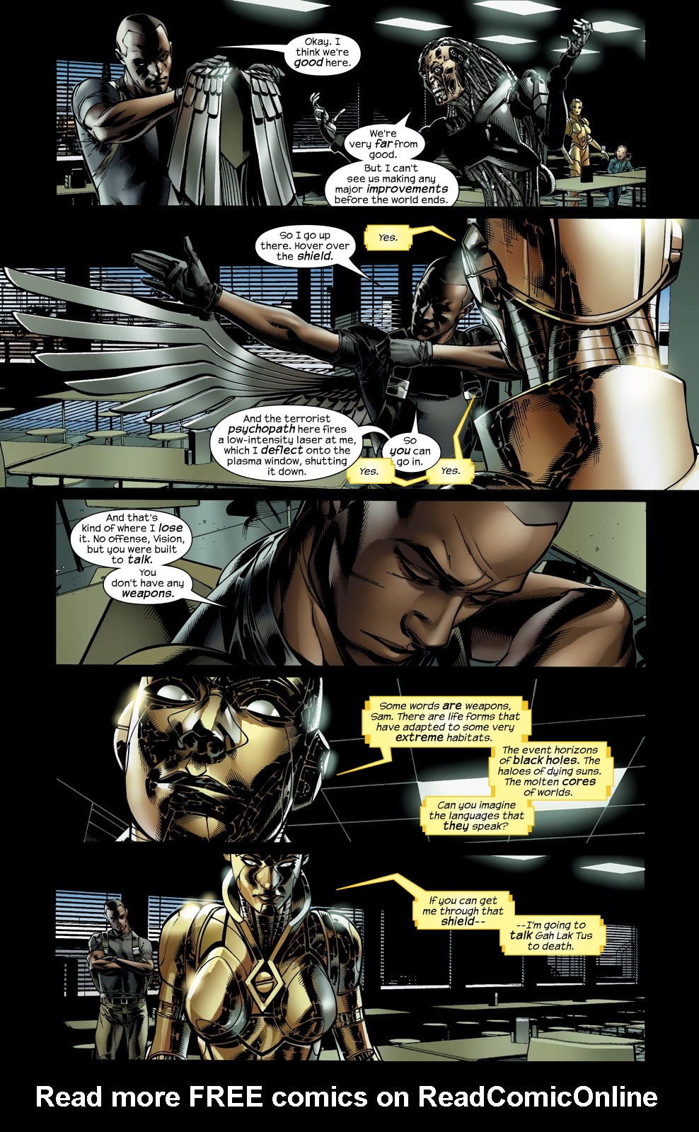 Read online Ultimate Vision comic -  Issue #5 - 11