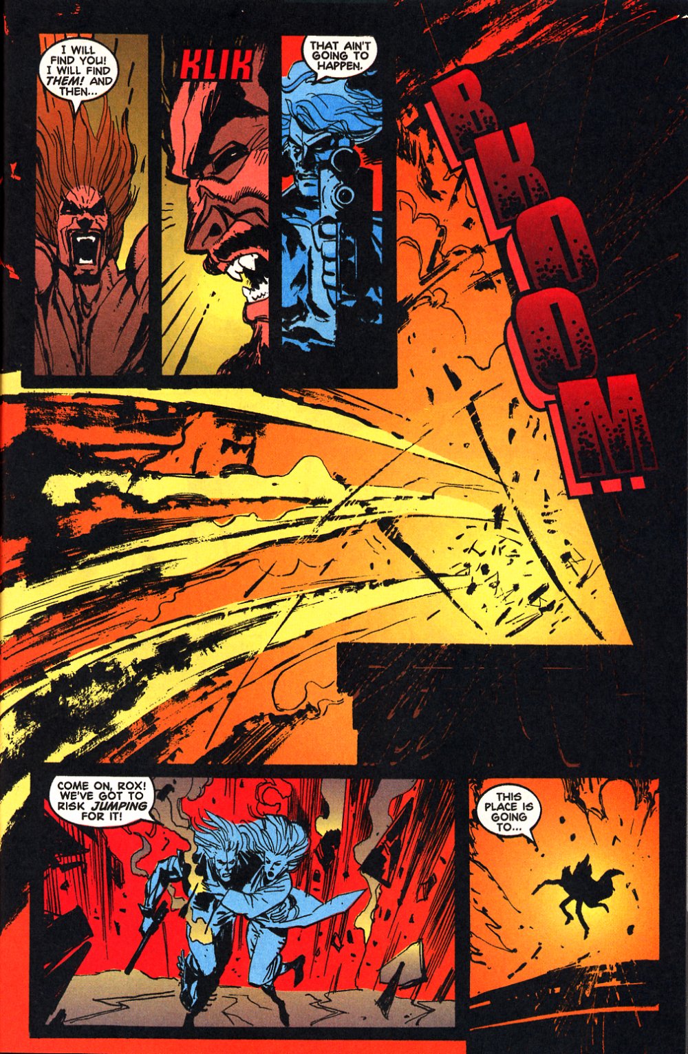 Read online Blaze: Legacy of Blood comic -  Issue #4 - 21