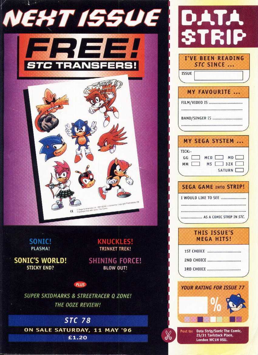 Read online Sonic the Comic comic -  Issue #77 - 21