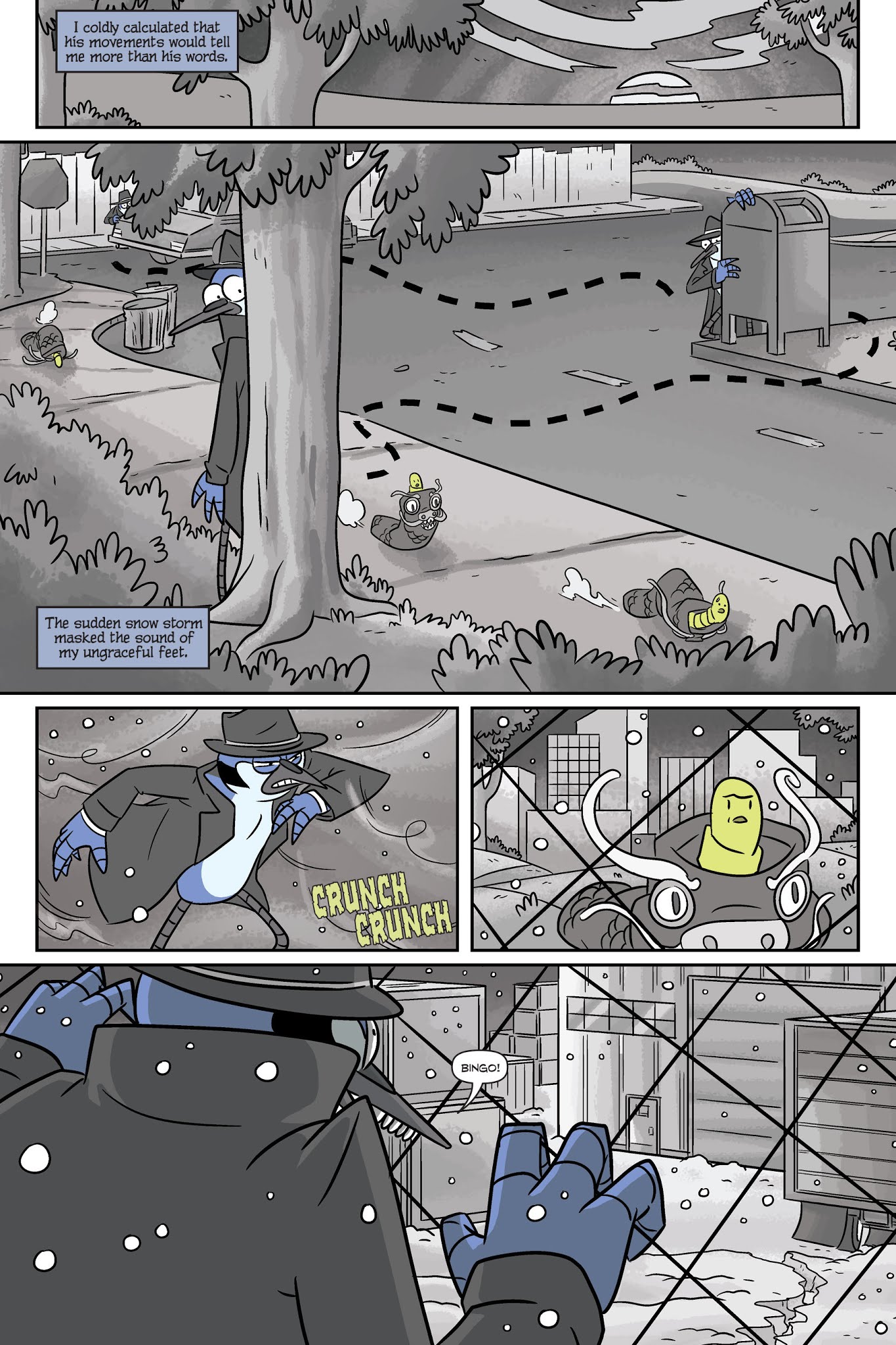 Read online Regular Show: Noir Means Noir, Buddy comic -  Issue # TPB (Part 1) - 44