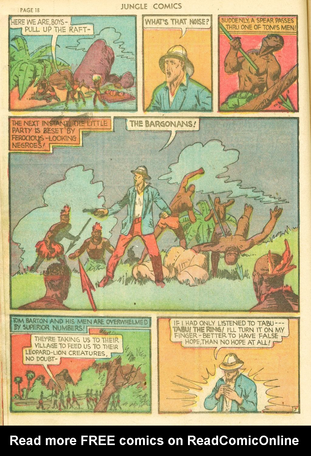 Read online Jungle Comics comic -  Issue #4 - 20