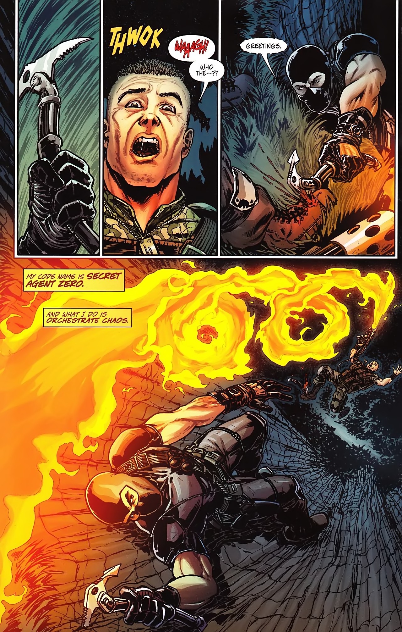 Read online Danger Girl and the Army of Darkness comic -  Issue #4 - 5
