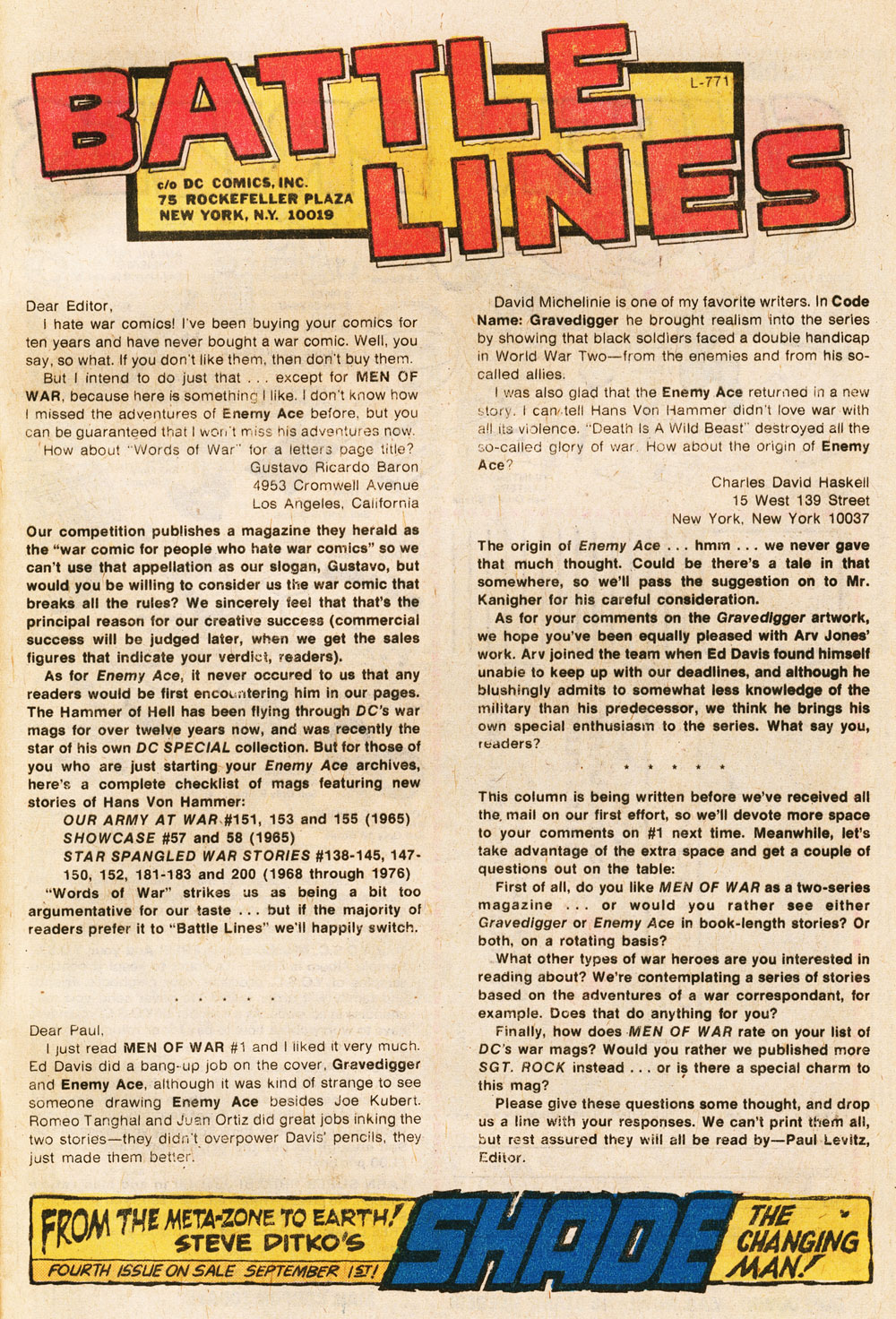 Read online Men of War comic -  Issue #3 - 19