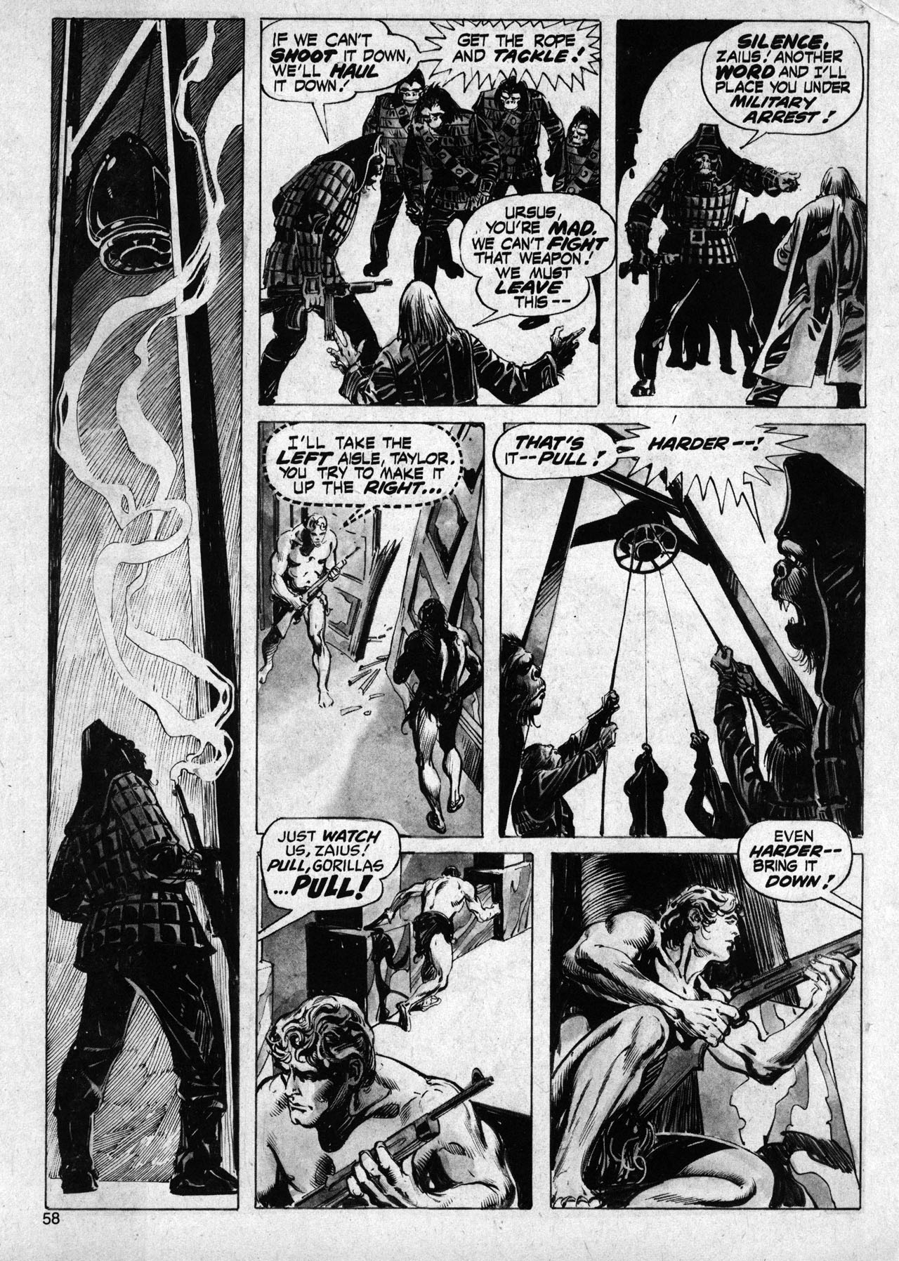 Read online Planet of the Apes comic -  Issue #11 - 54