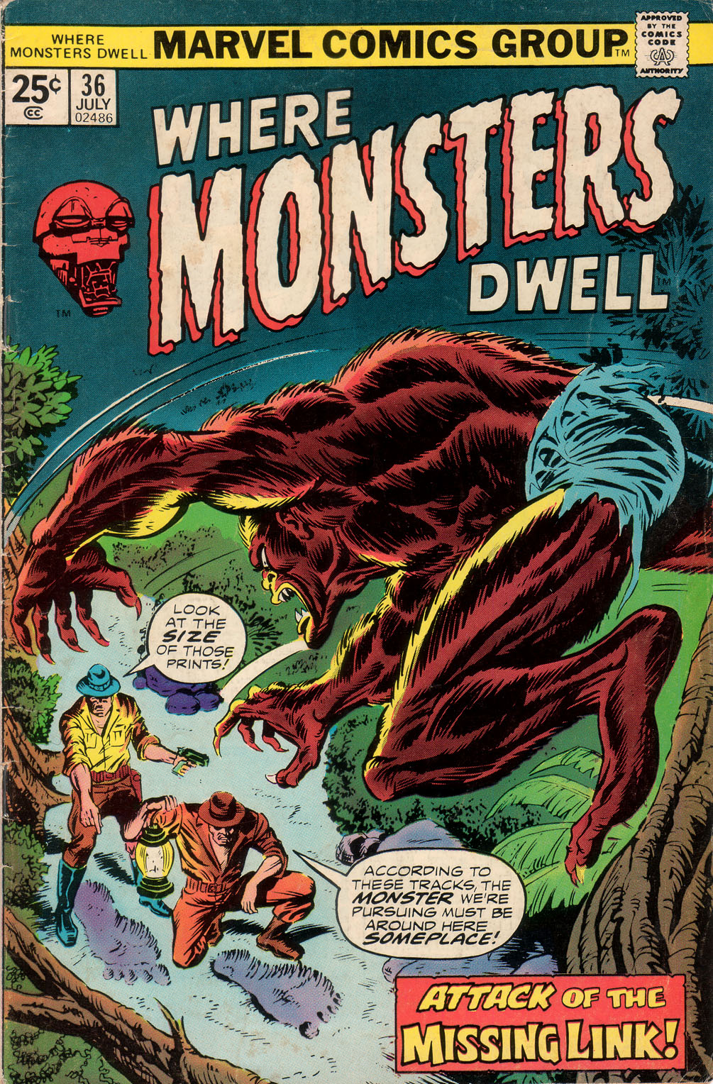 Where Monsters Dwell (1970) issue 36 - Page 1