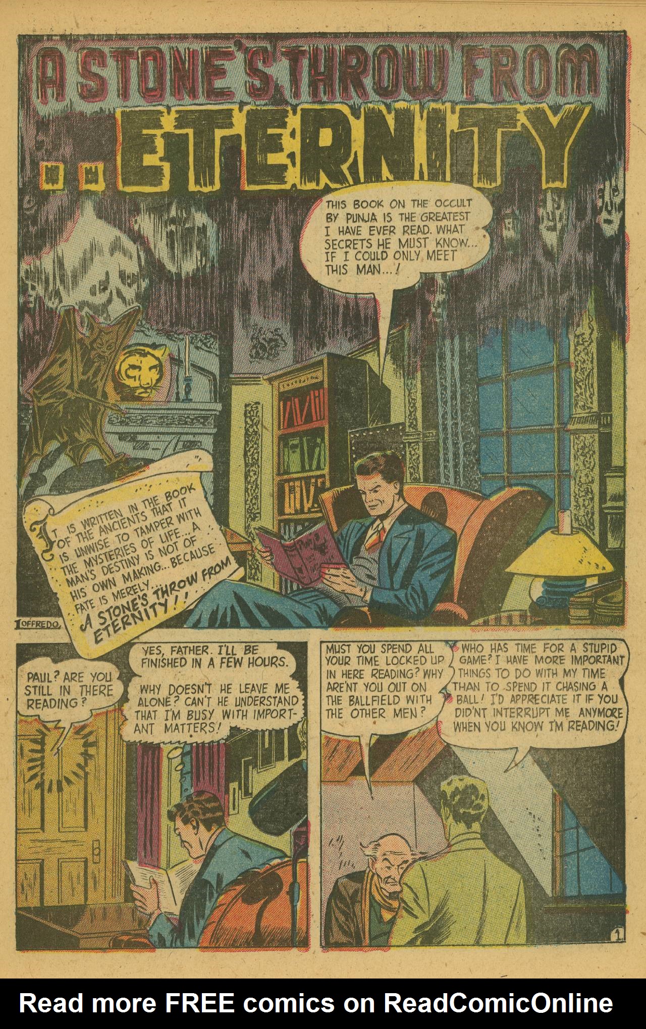Read online Weird Mysteries (1952) comic -  Issue #1 - 21