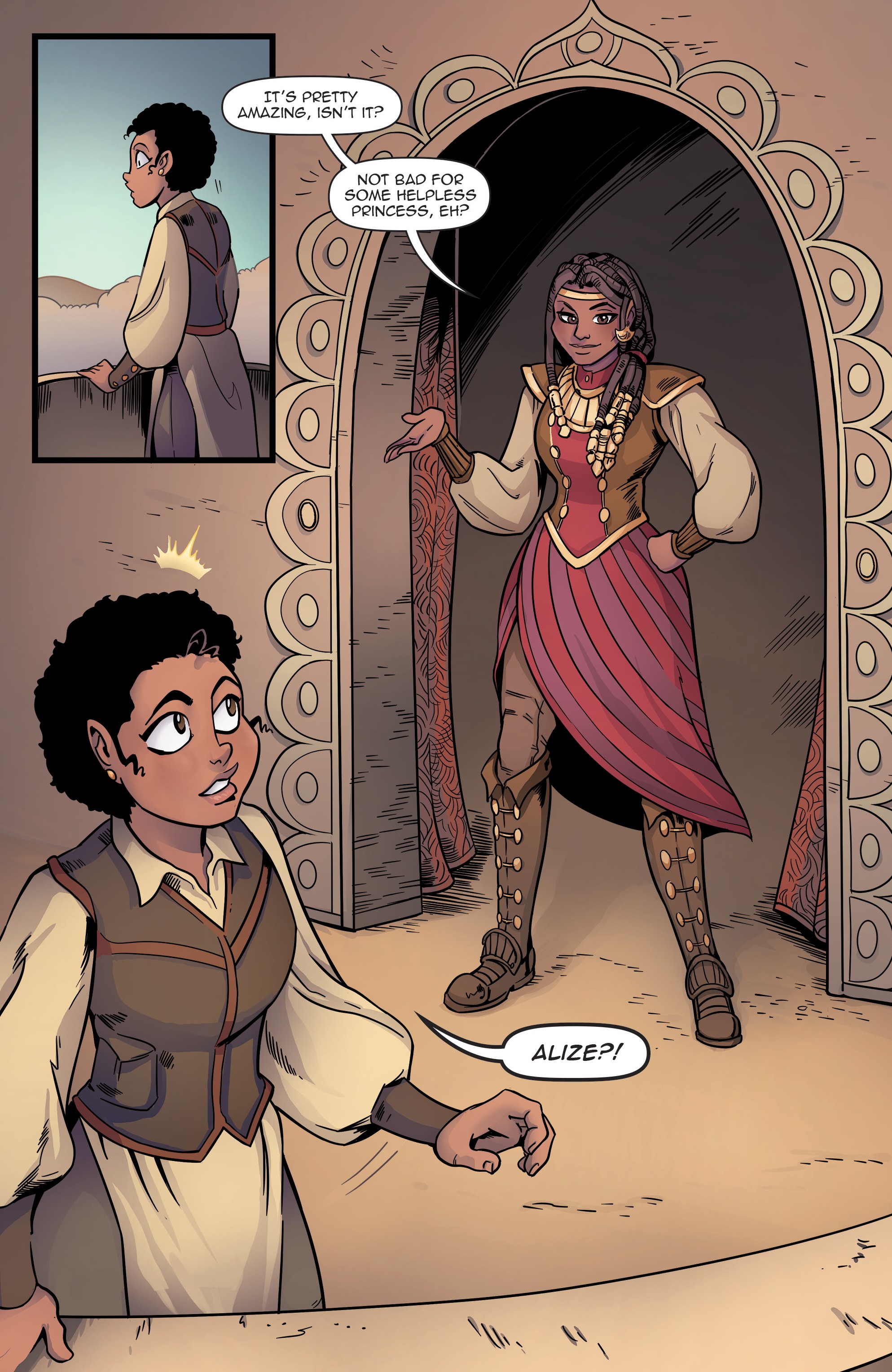 Read online Princeless: Find Yourself comic -  Issue # TPB (Part 1) - 46