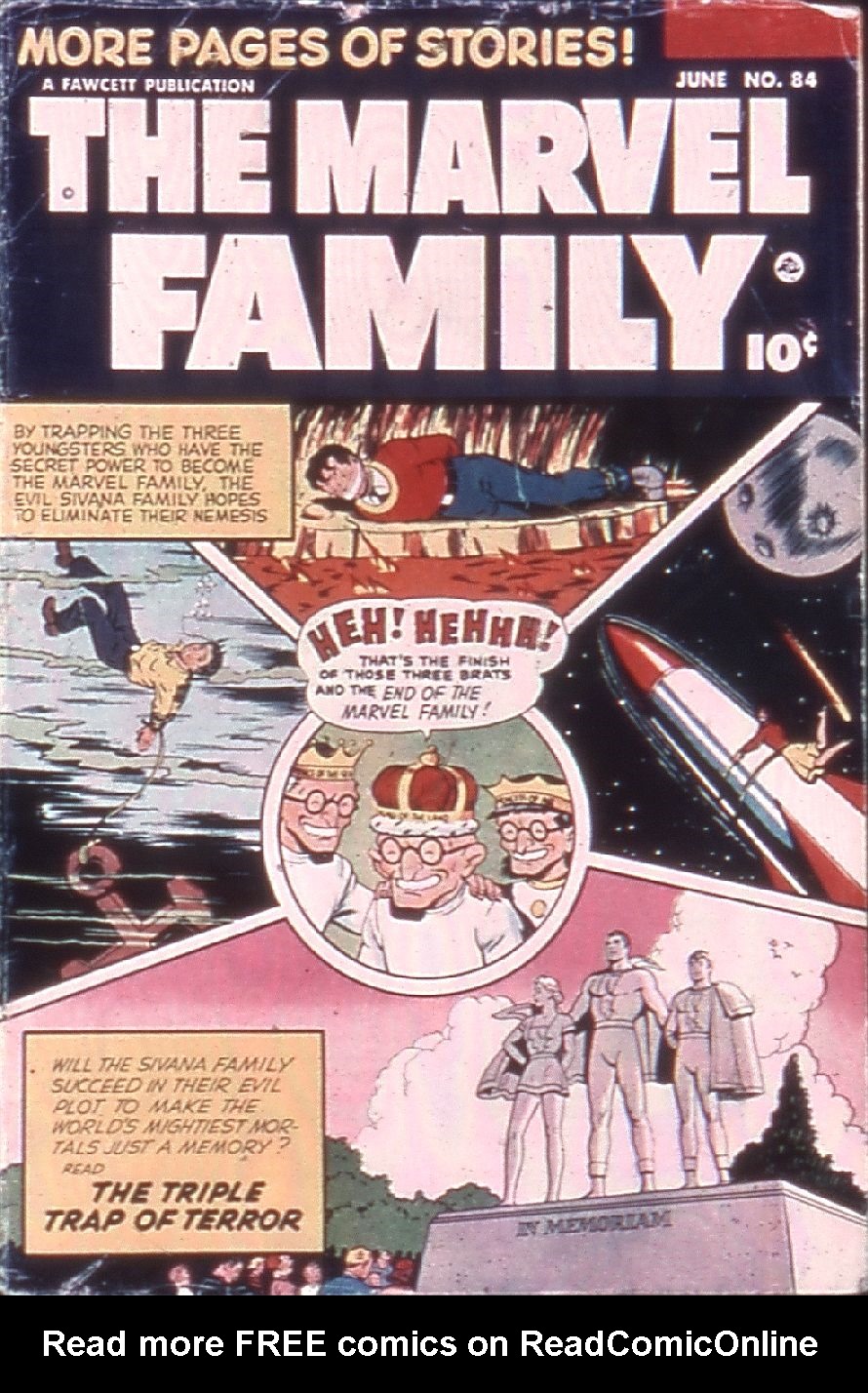 Read online The Marvel Family comic -  Issue #84 - 1
