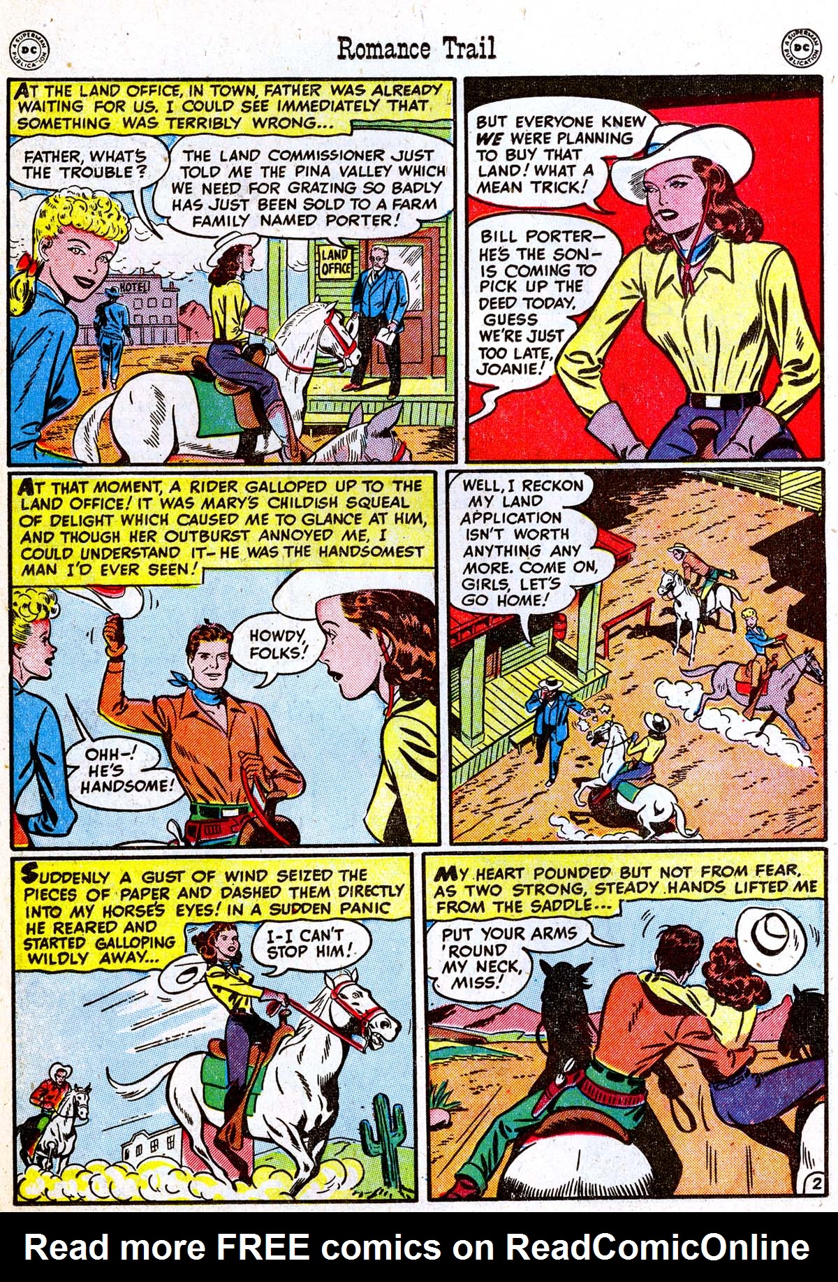 Read online Romance Trail comic -  Issue #1 - 20
