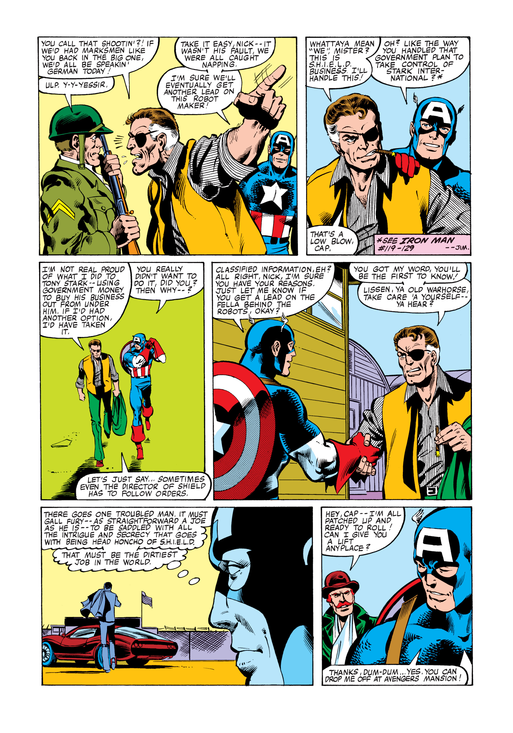 Read online Marvel Masterworks: Captain America comic -  Issue # TPB 14 (Part 1) - 31