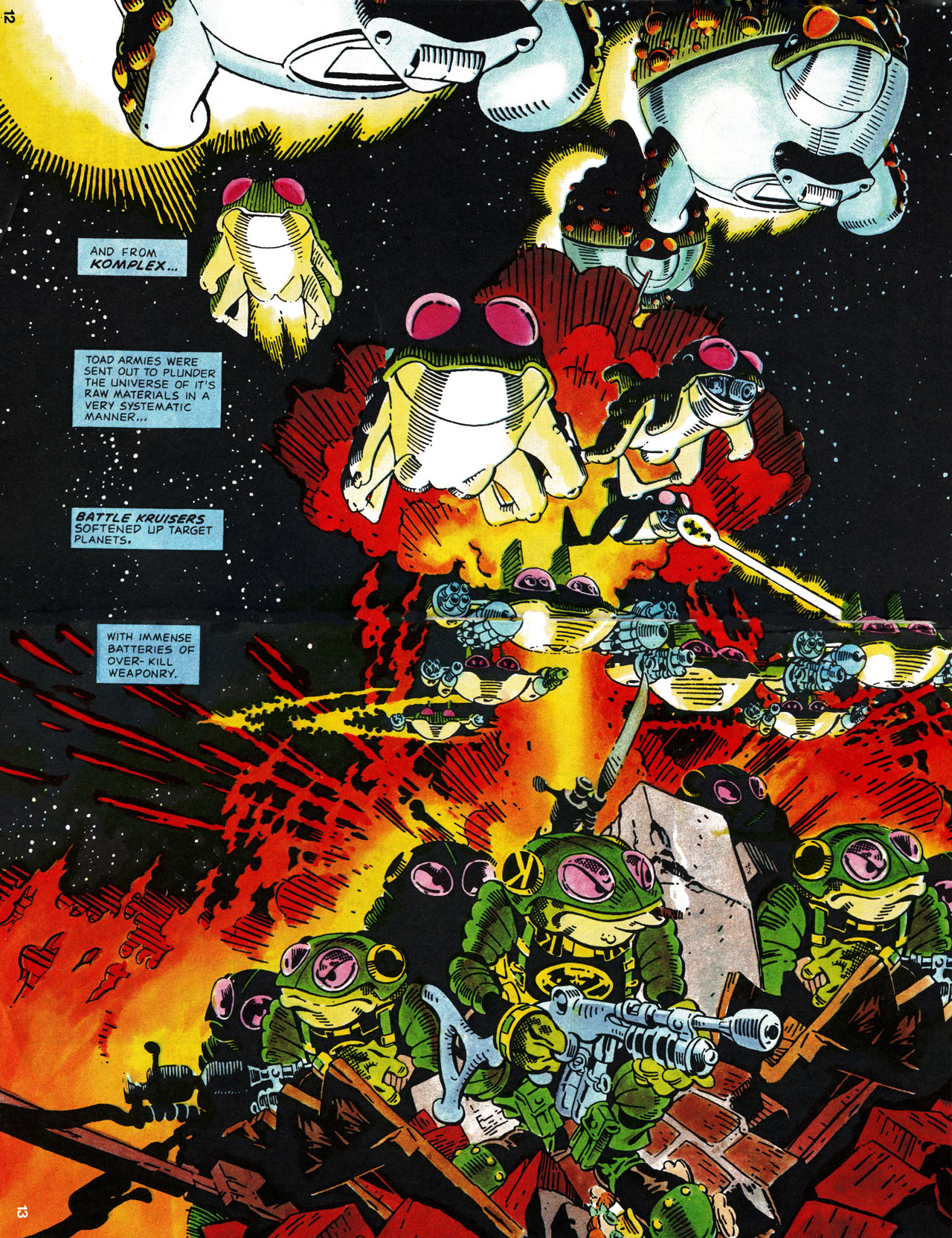 Read online Bucky O'Hare (1991) comic -  Issue #3 - 14
