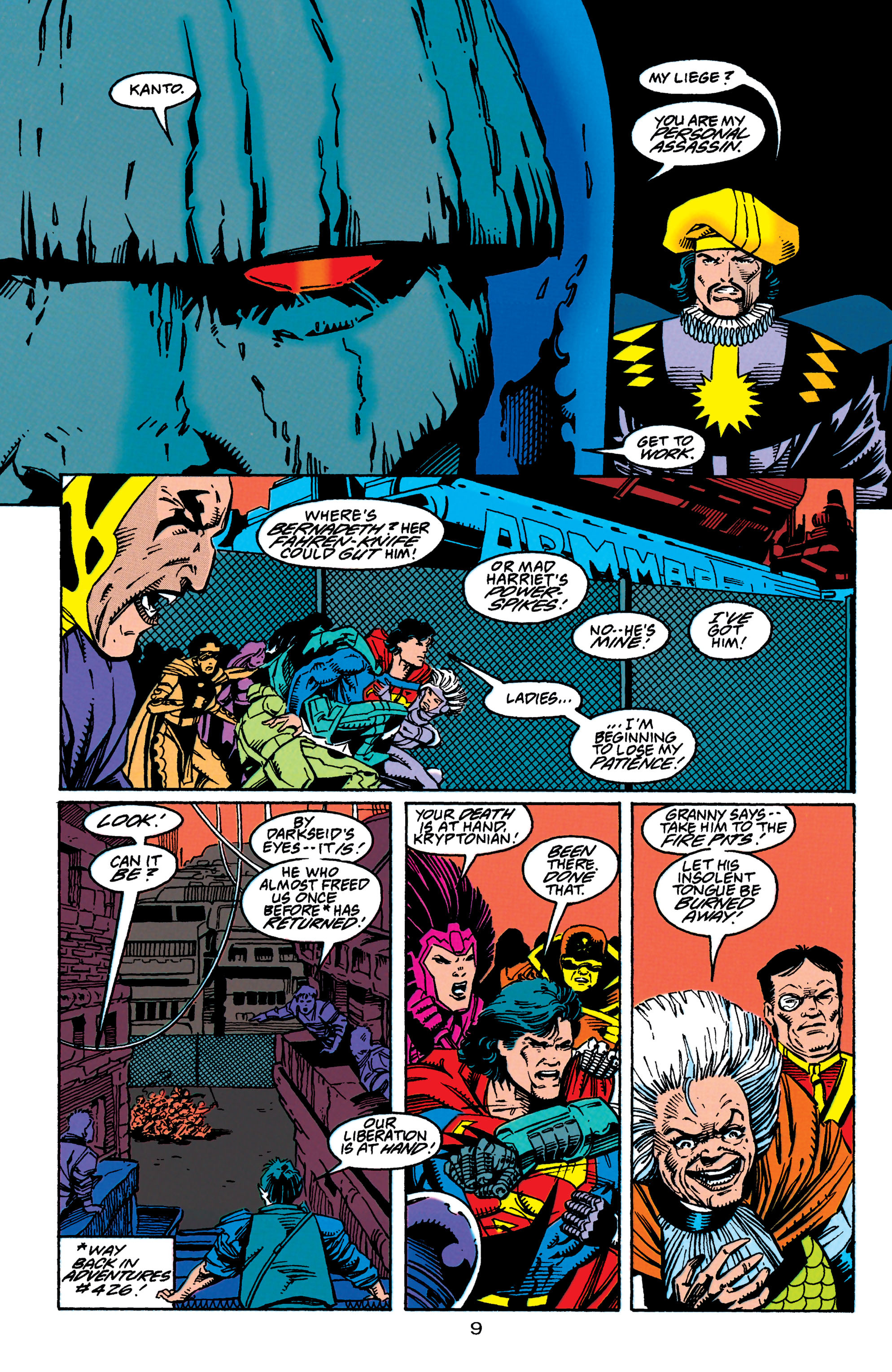 Read online Adventures of Superman (1987) comic -  Issue #518 - 9