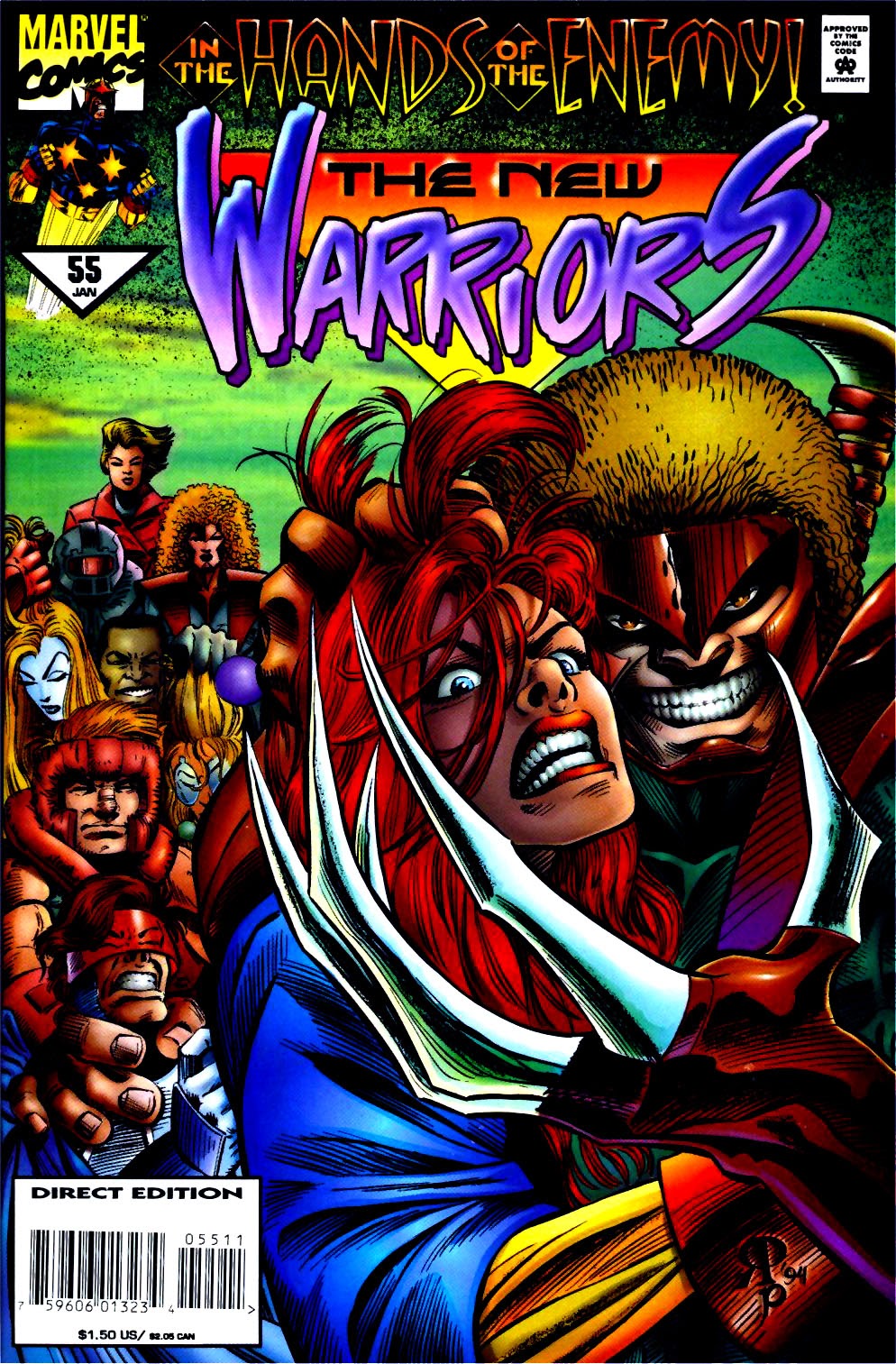 Read online The New Warriors comic -  Issue #55 - 1