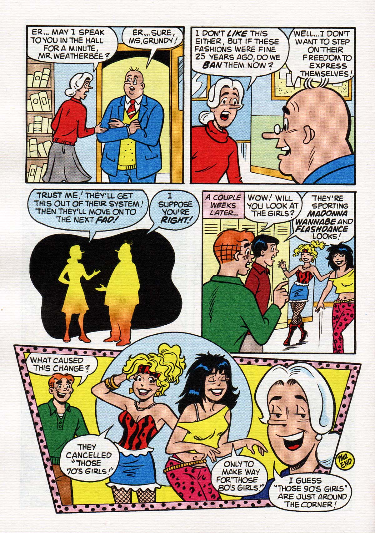 Read online Betty and Veronica Digest Magazine comic -  Issue #147 - 63