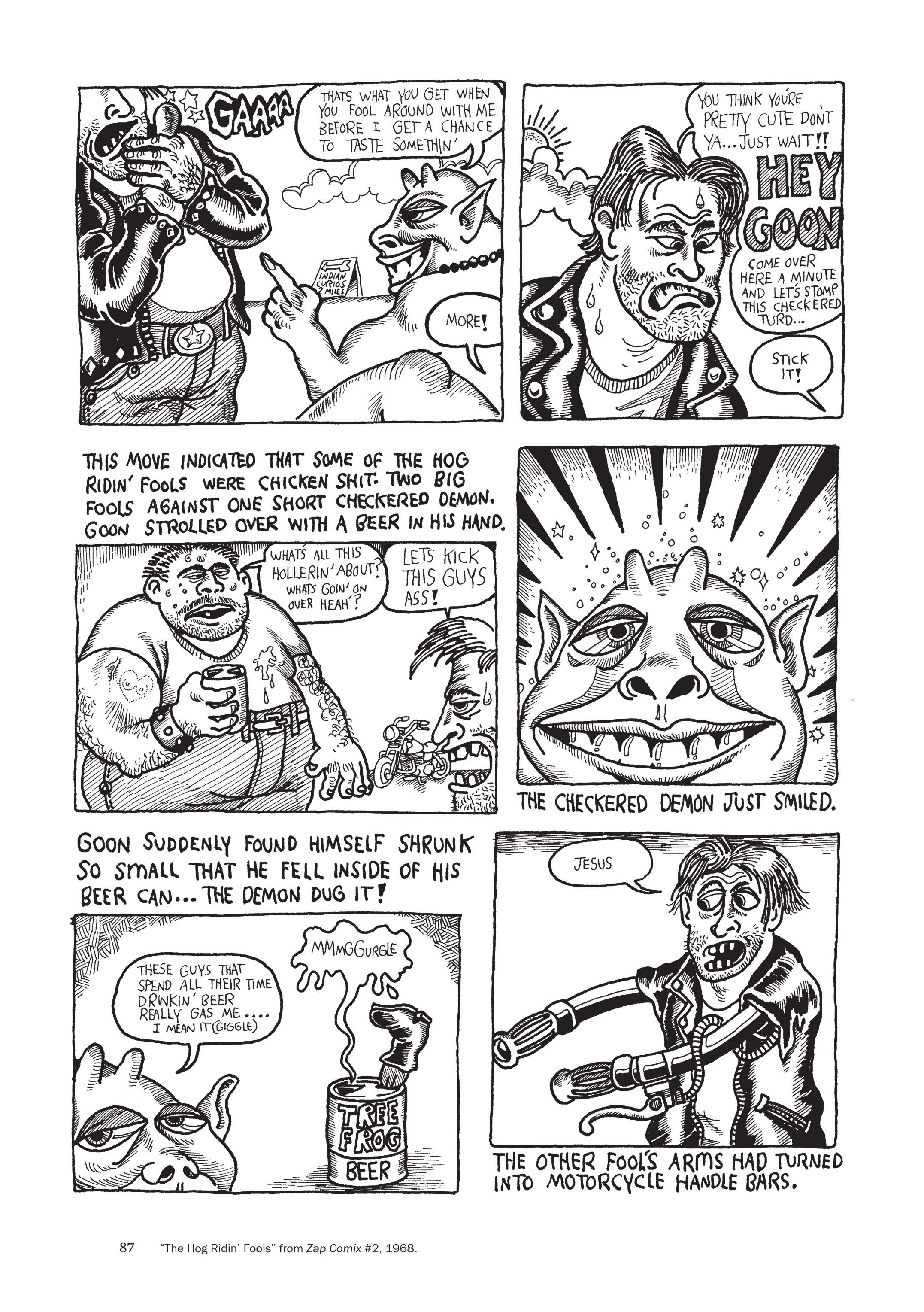 Read online The Mythology of S. Clay Wilson comic -  Issue # Pirates in the Heartland (Part 1) - 81